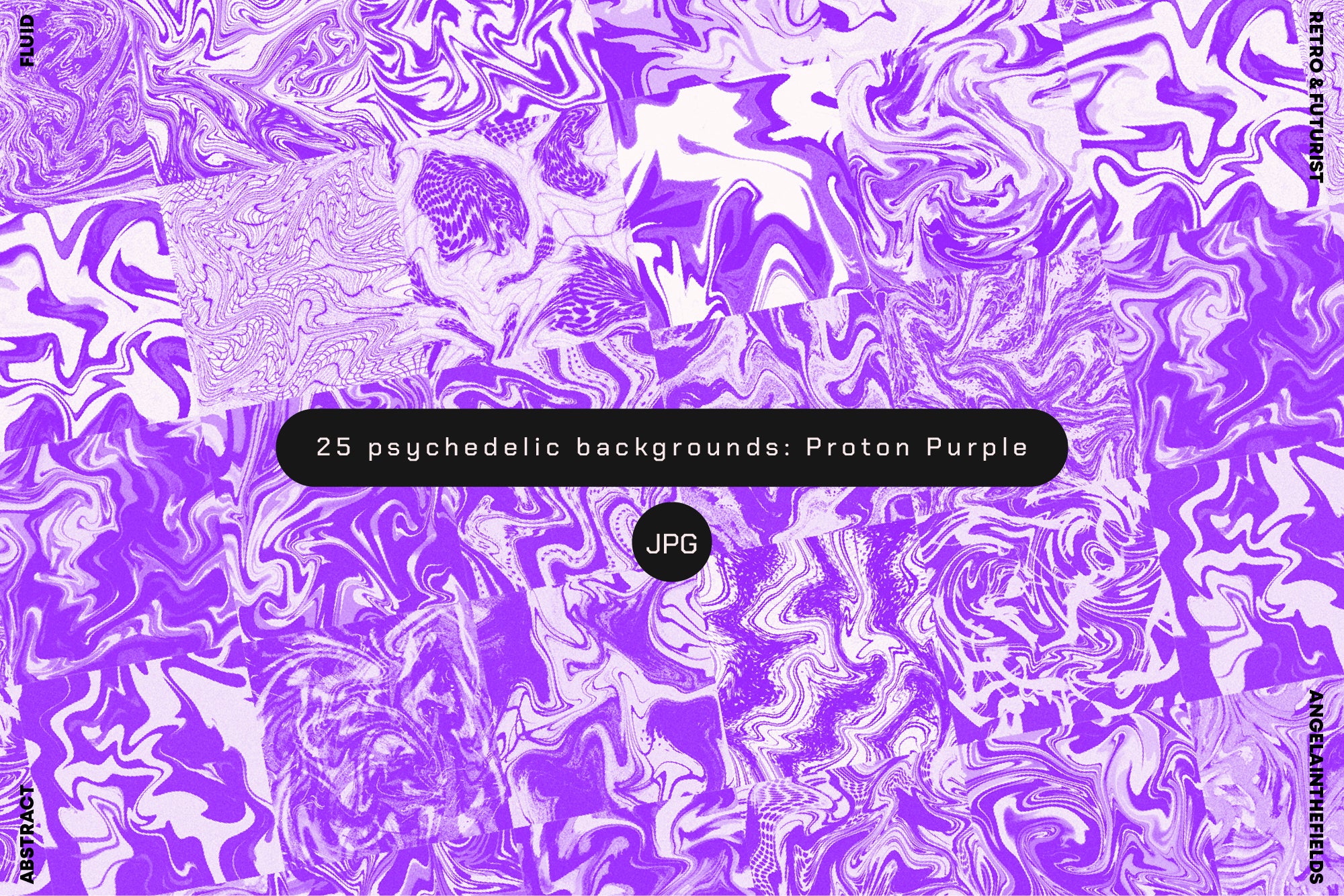 Duotone Psychedelic Textures