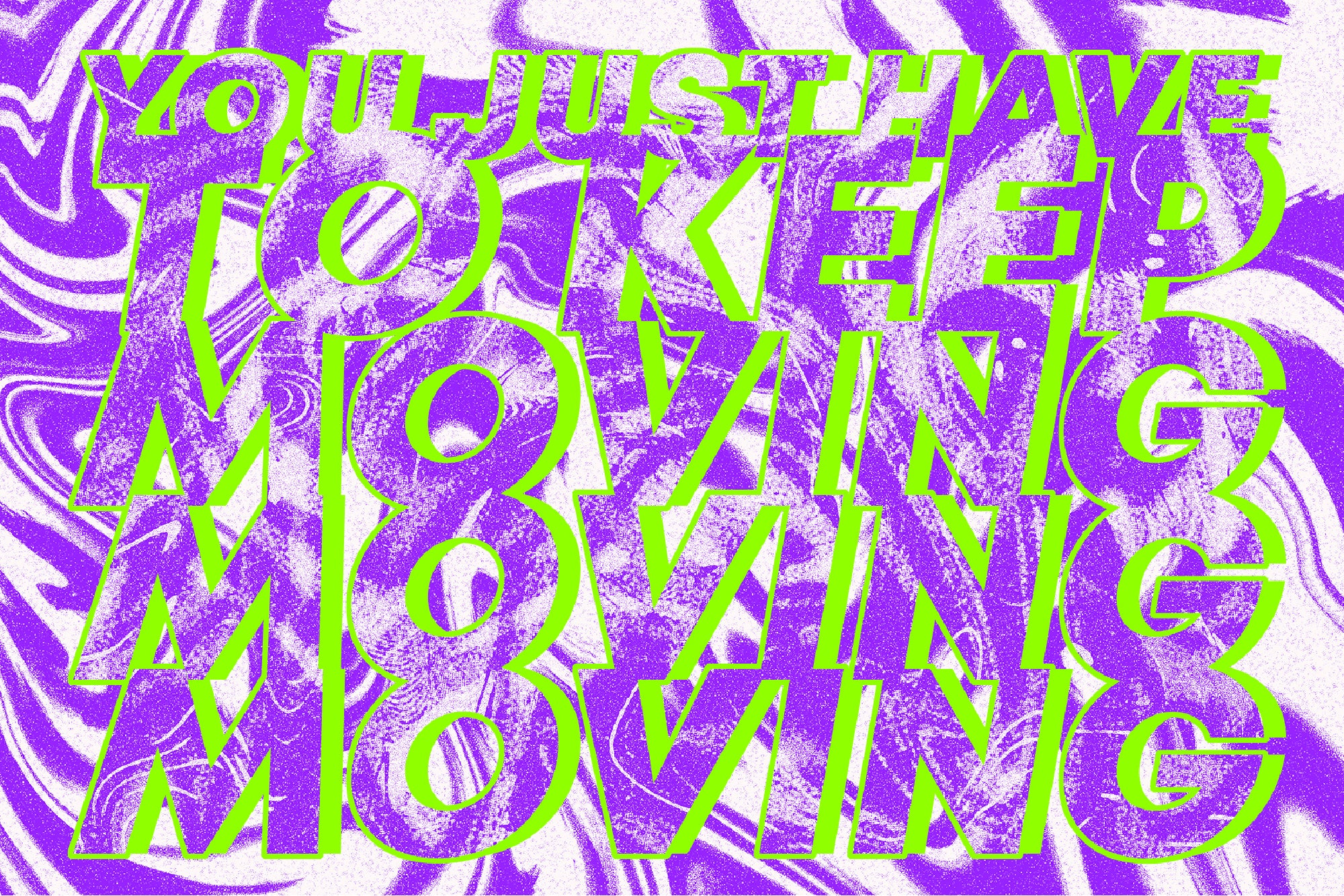 Duotone Psychedelic Textures
