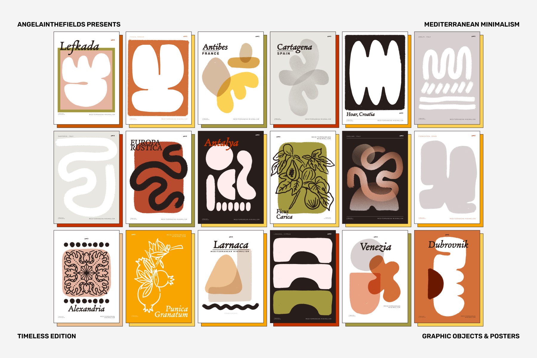 Mediterranean Minimalism Objects