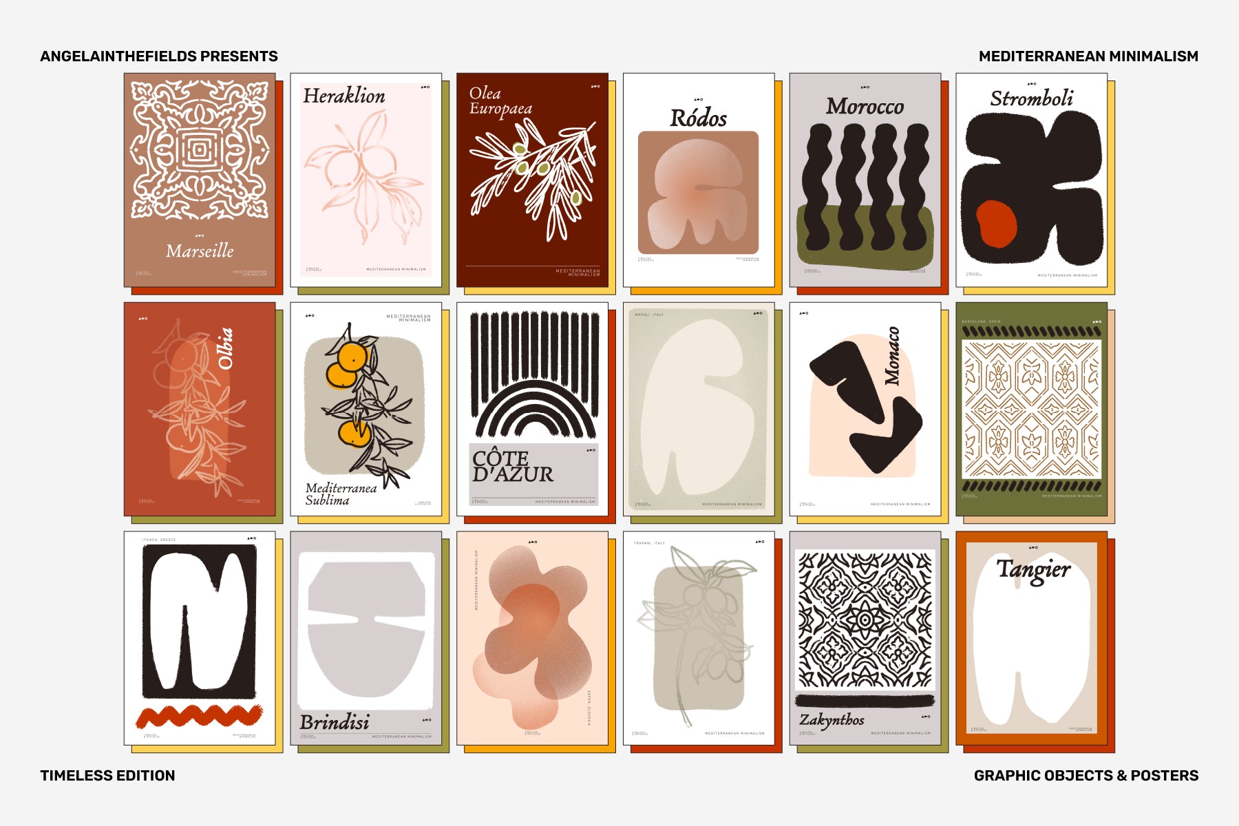 Mediterranean Minimalism Objects