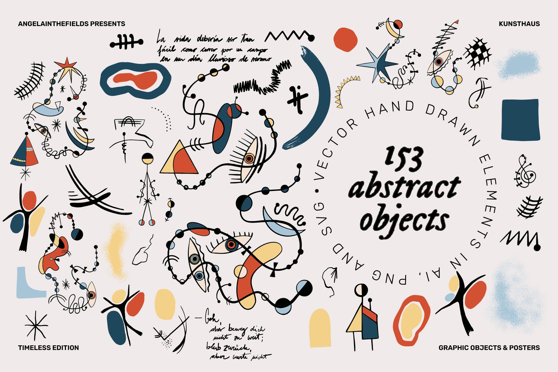 Retro Expressionism Objects