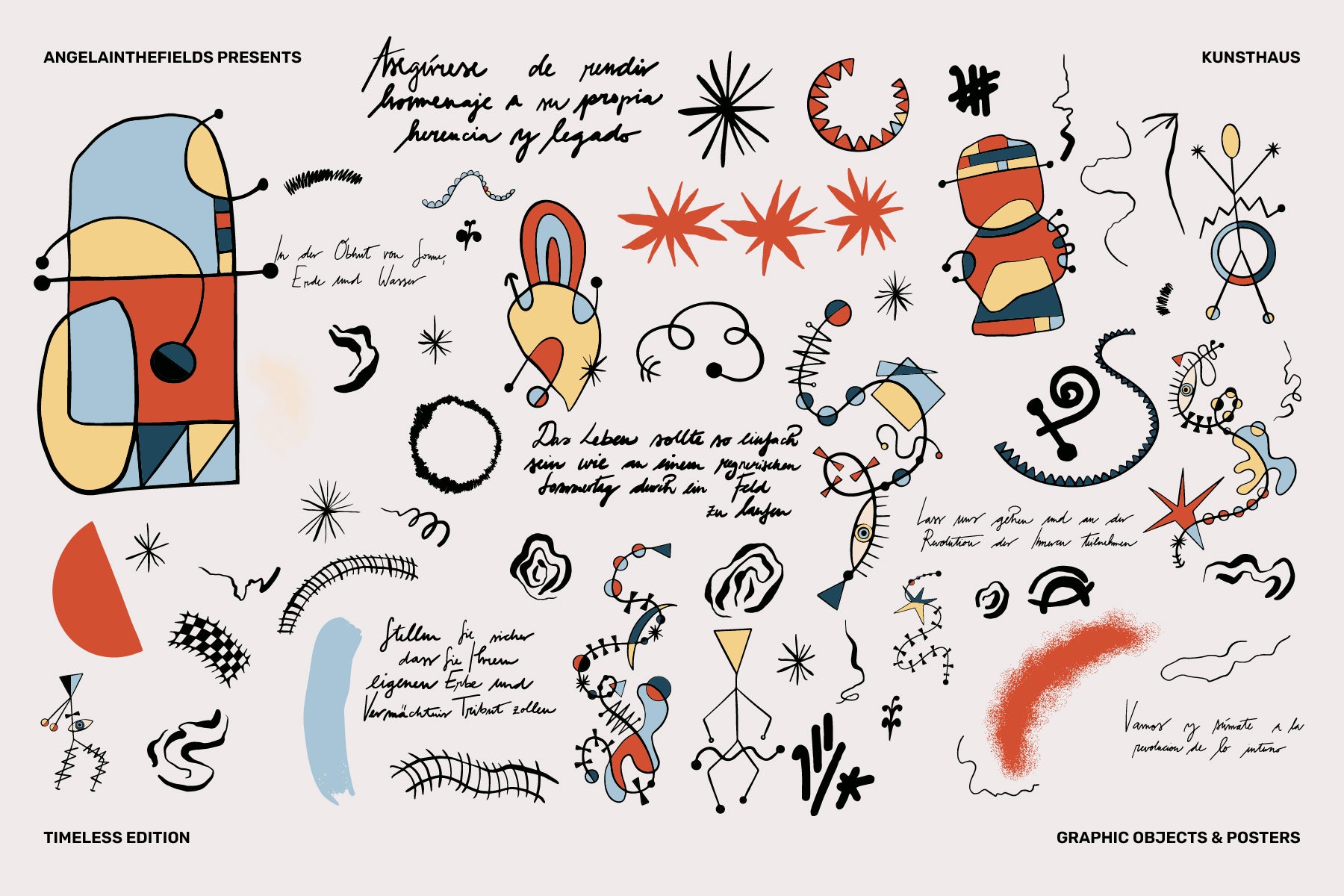 Retro Expressionism Objects