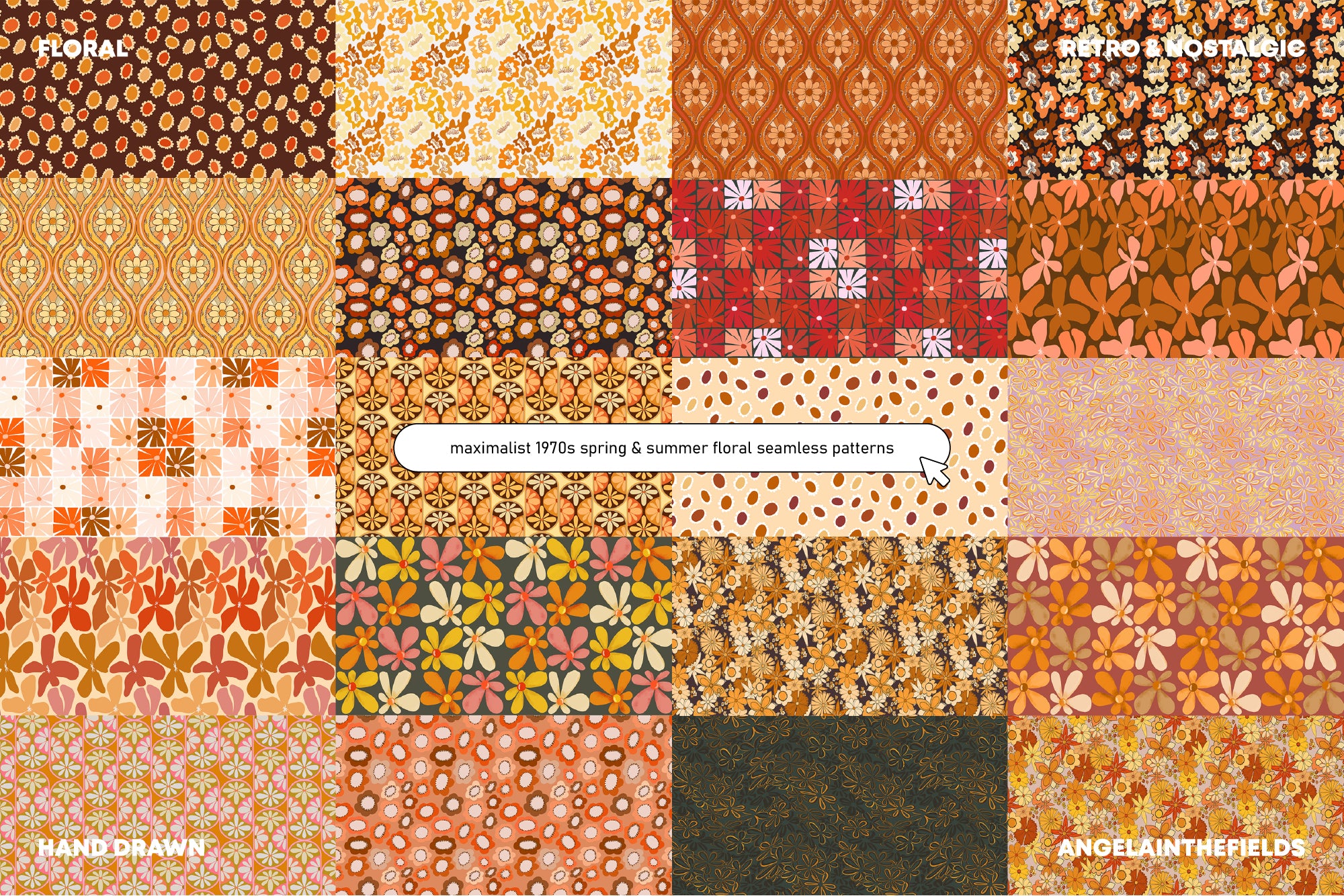 Retro Spring Patterns