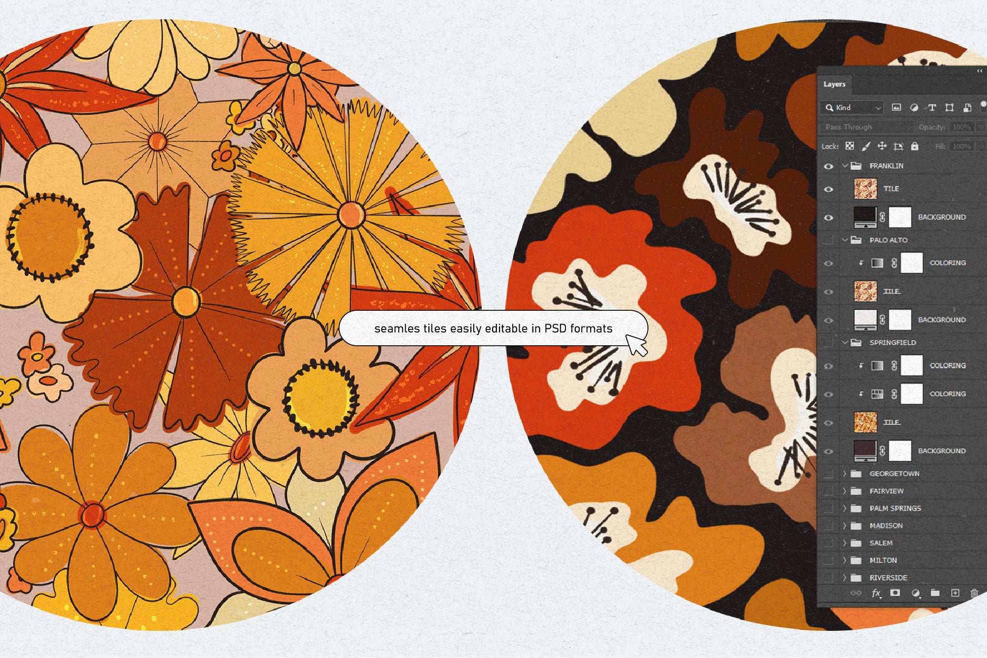 Retro Spring Patterns