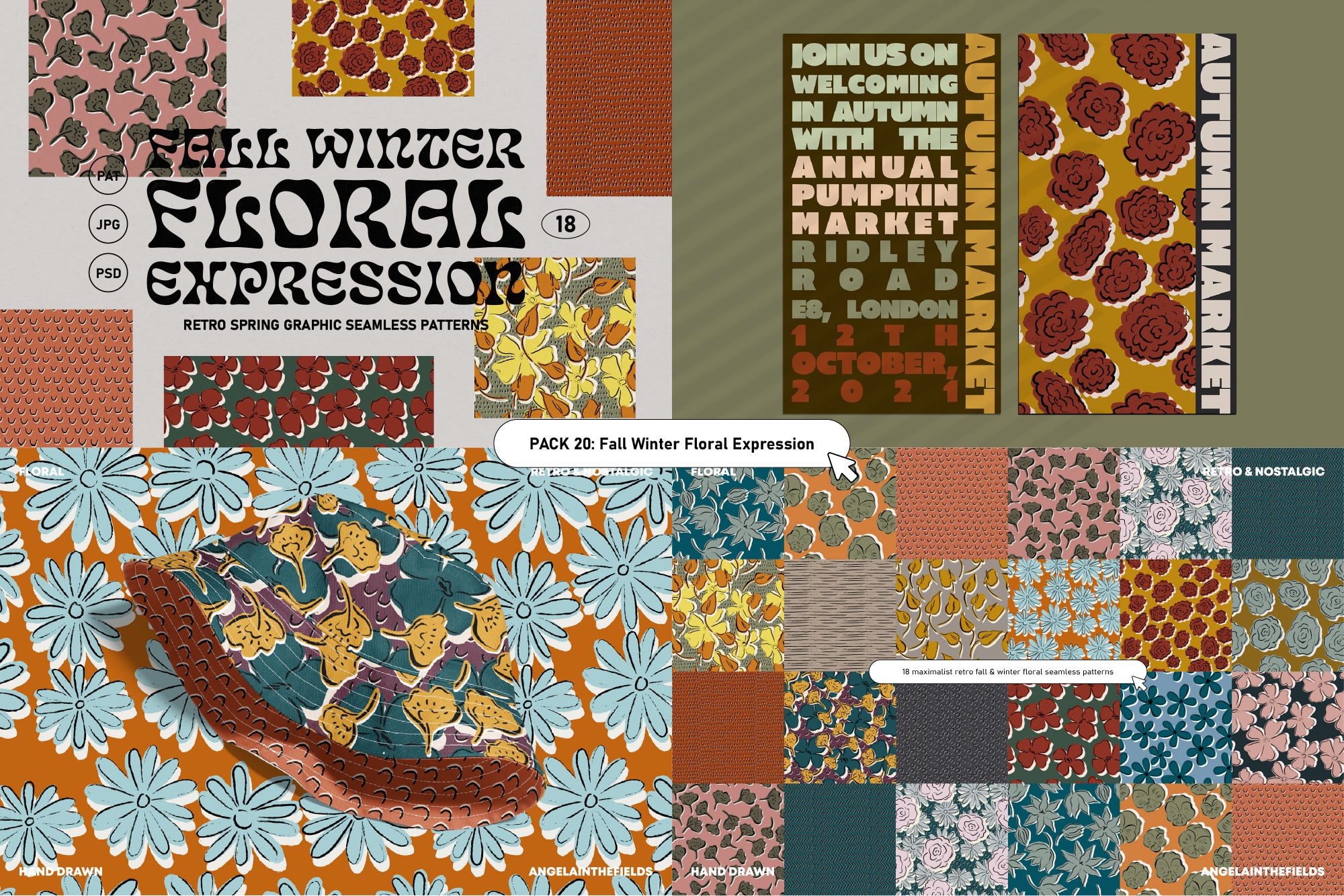 Retro Pattern Library 80% OFF