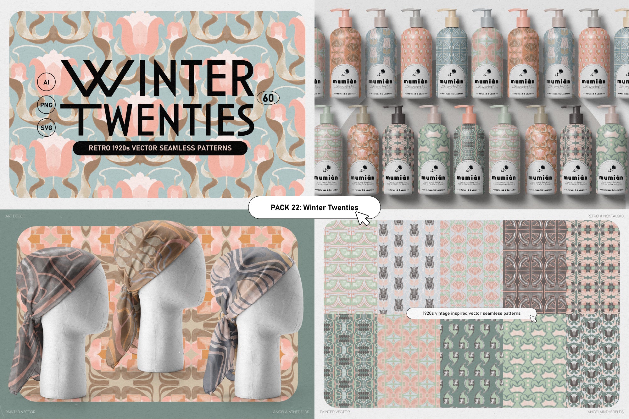Retro Pattern Library 80% OFF