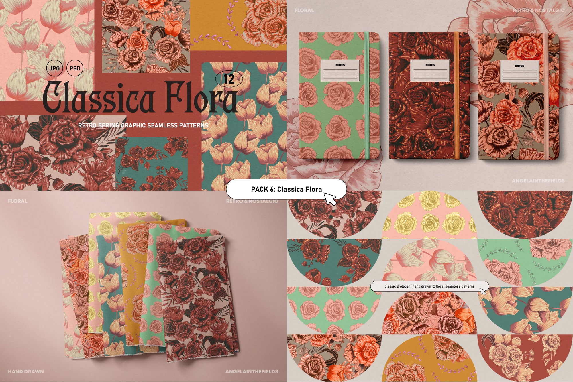Retro Pattern Library 80% OFF