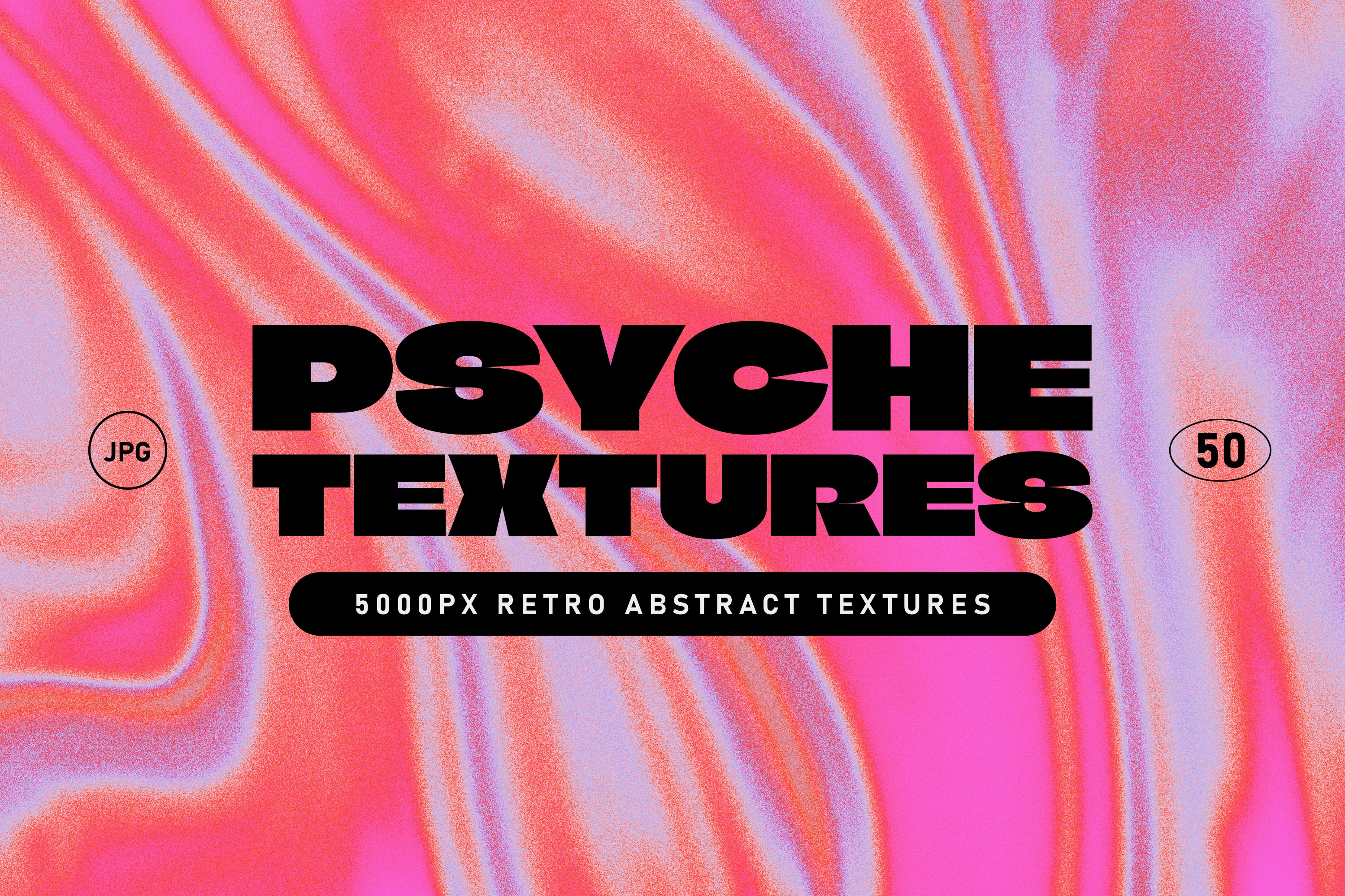 50 Psychedelic Textures Set