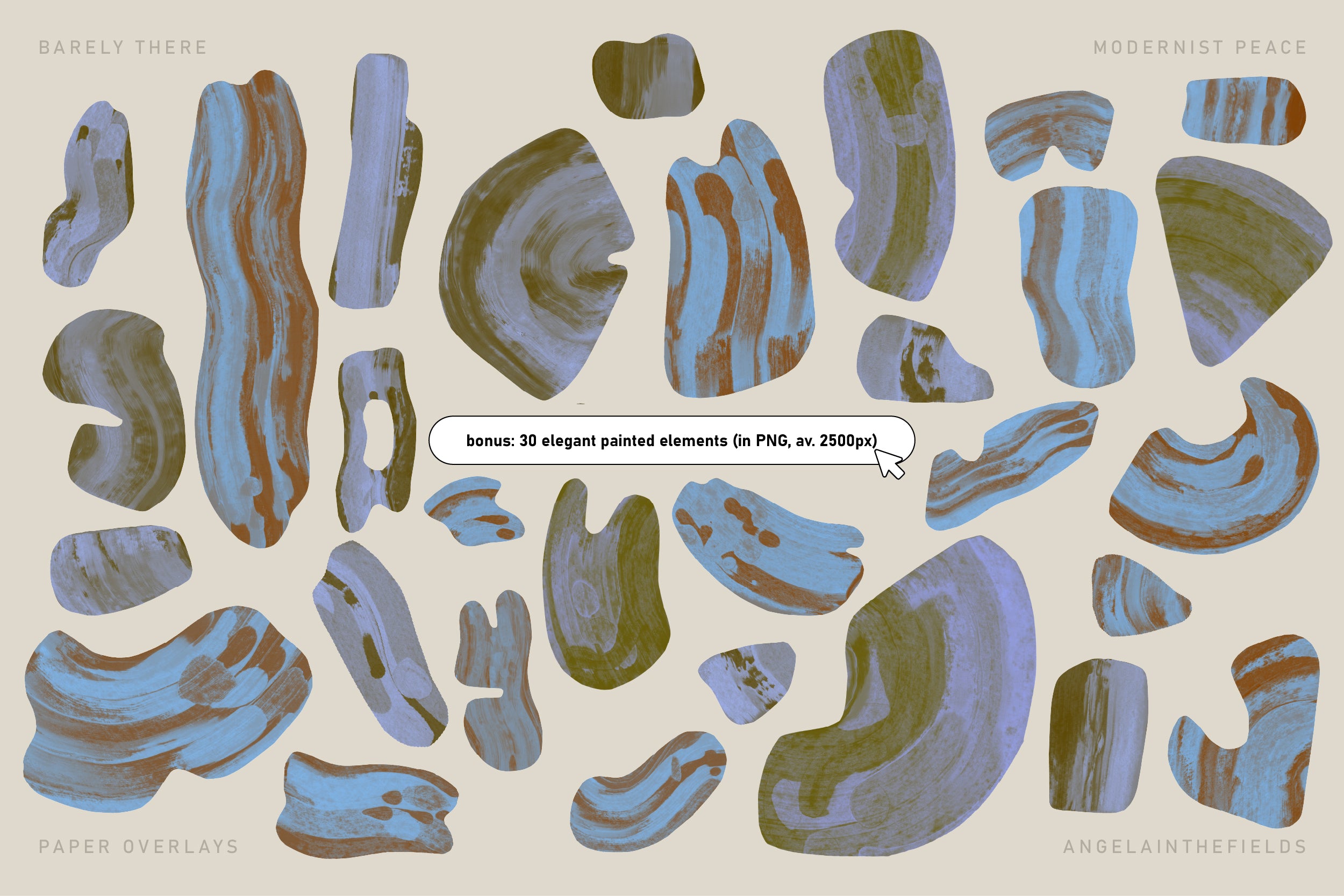 BARELY THERE Minimal Paper Overlays