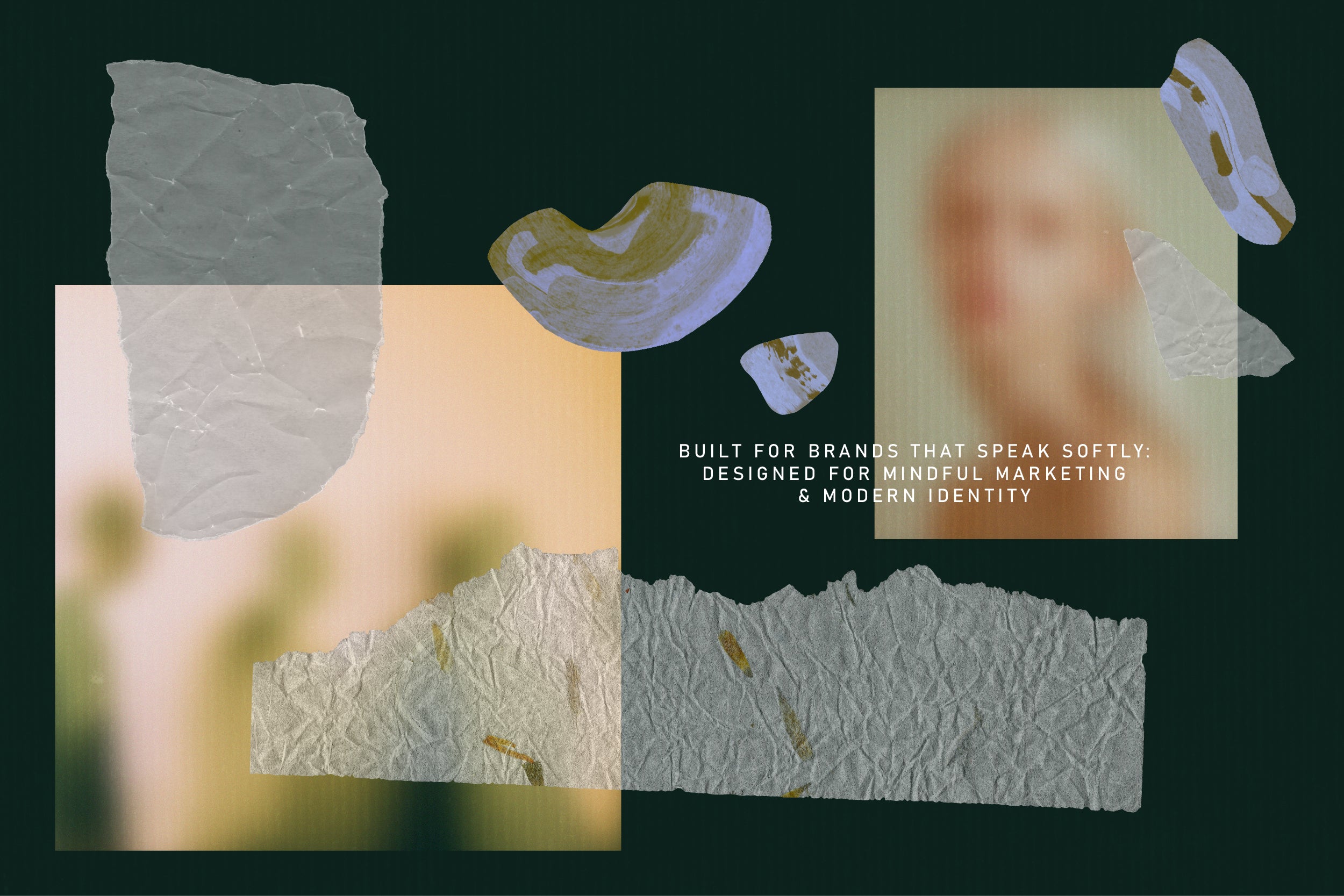 BARELY THERE Minimal Paper Overlays