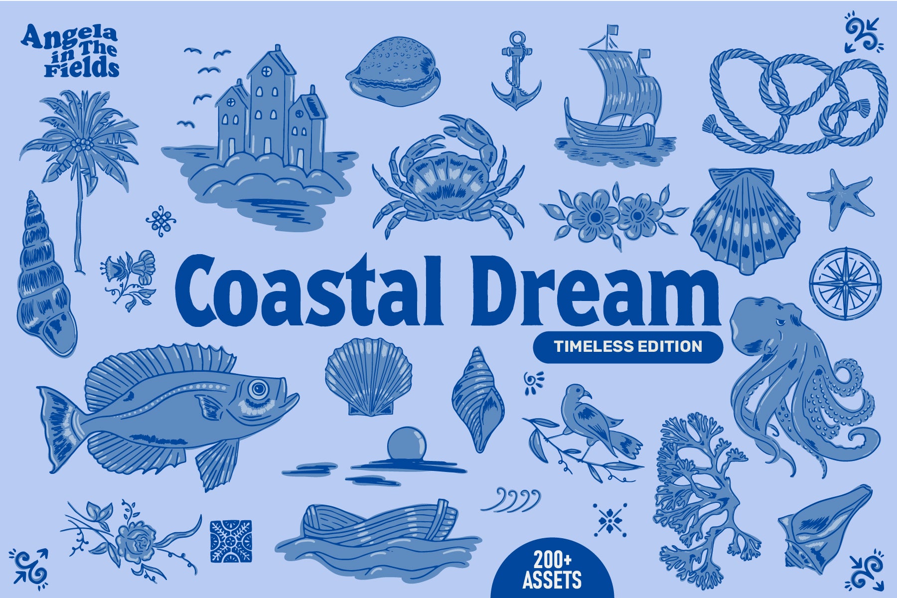 200+ Coastal Dream Vector Clipart