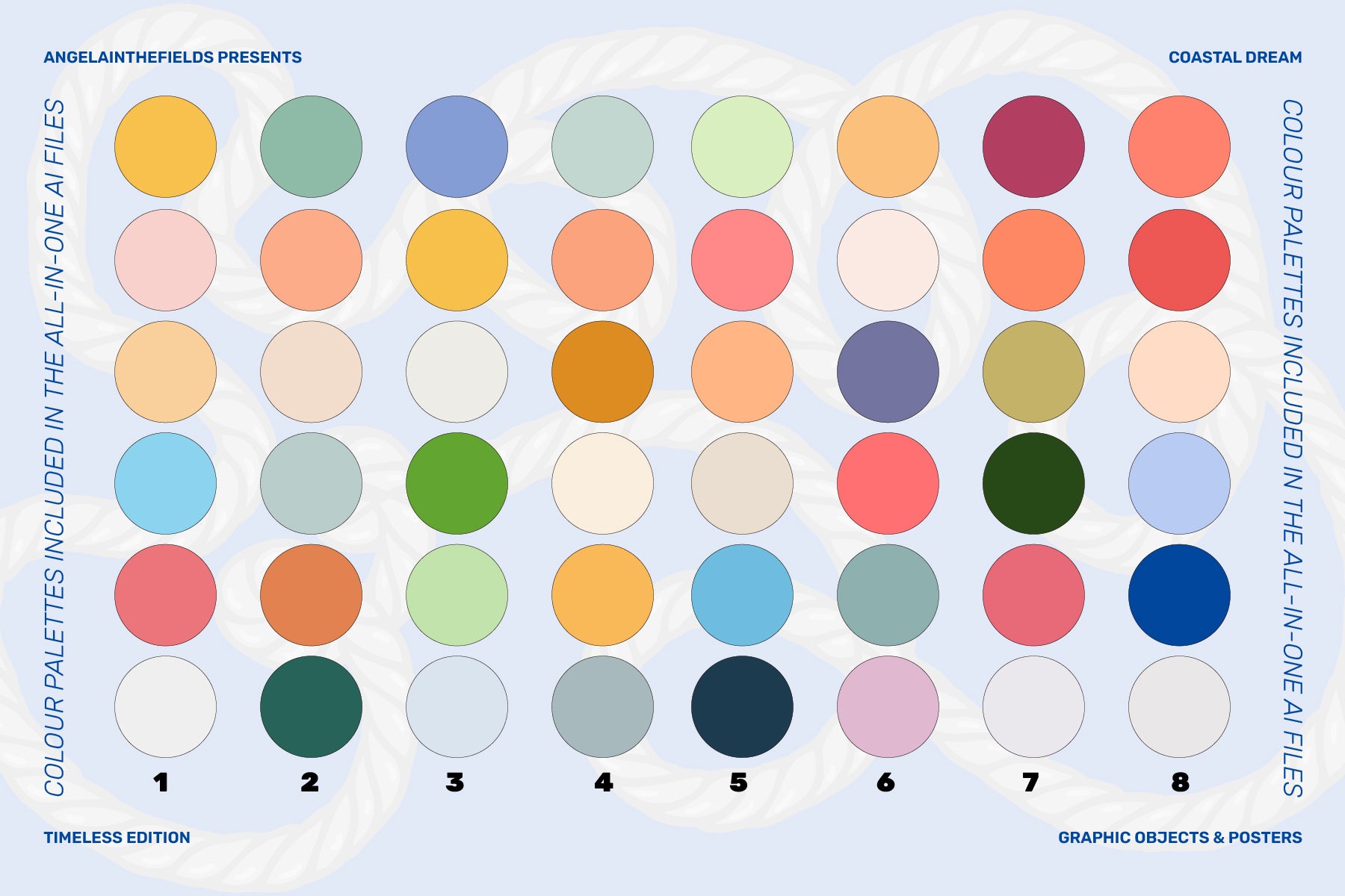 200+ Coastal Dream Vector Clipart