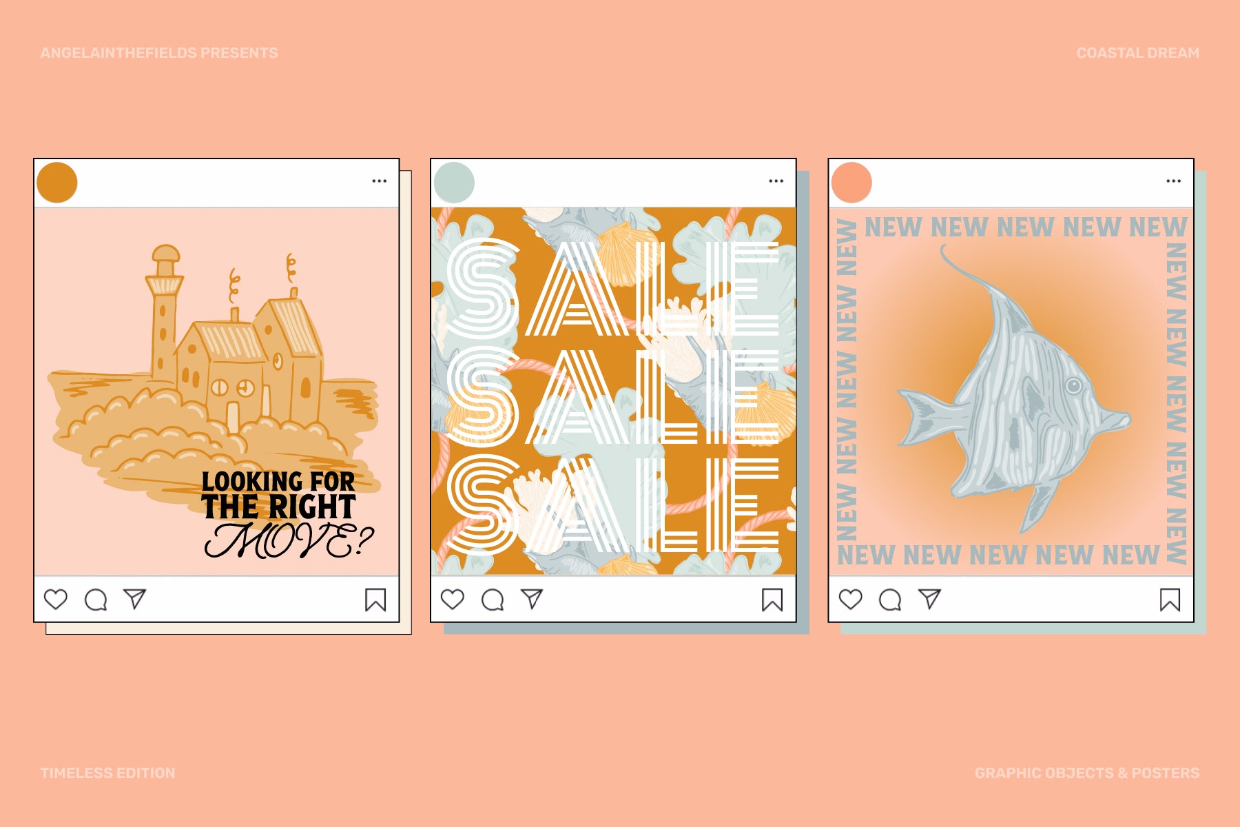 200+ Coastal Dream Vector Clipart