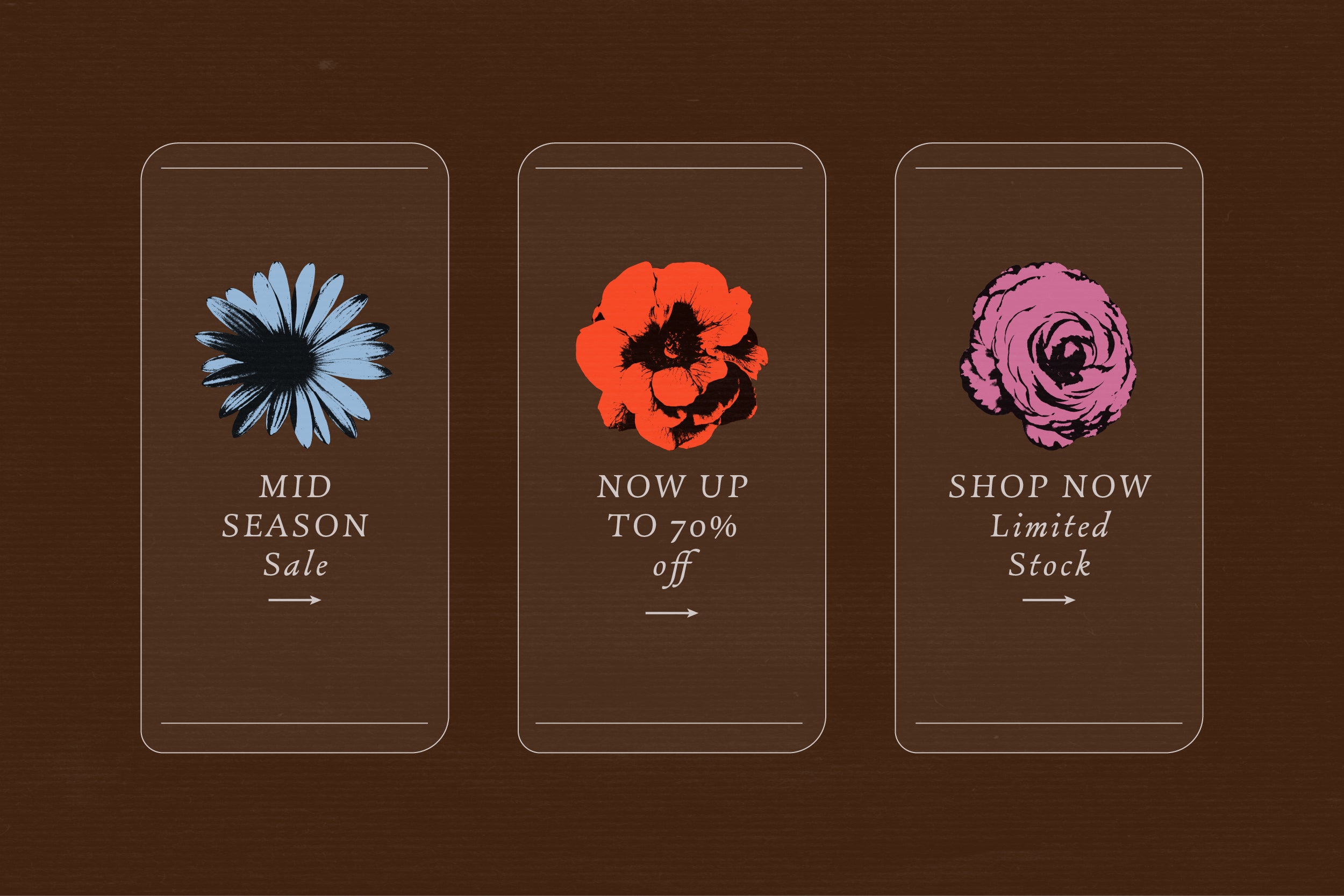 FERAL FLORA Collage Elements