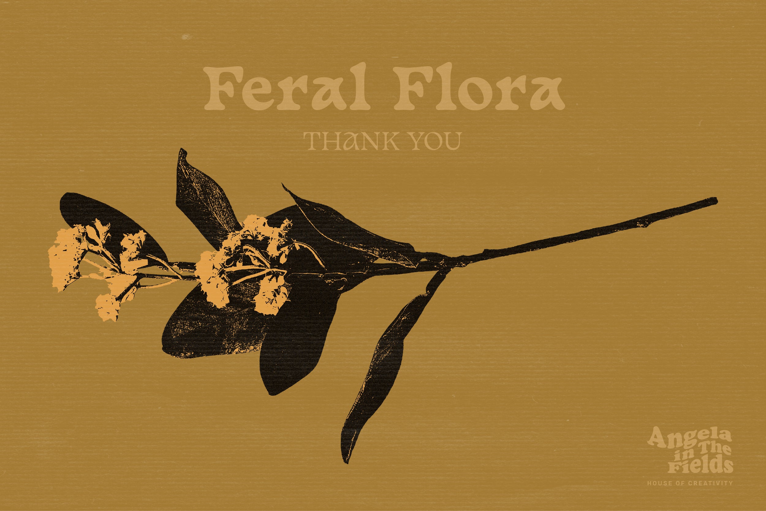 FERAL FLORA Collage Elements