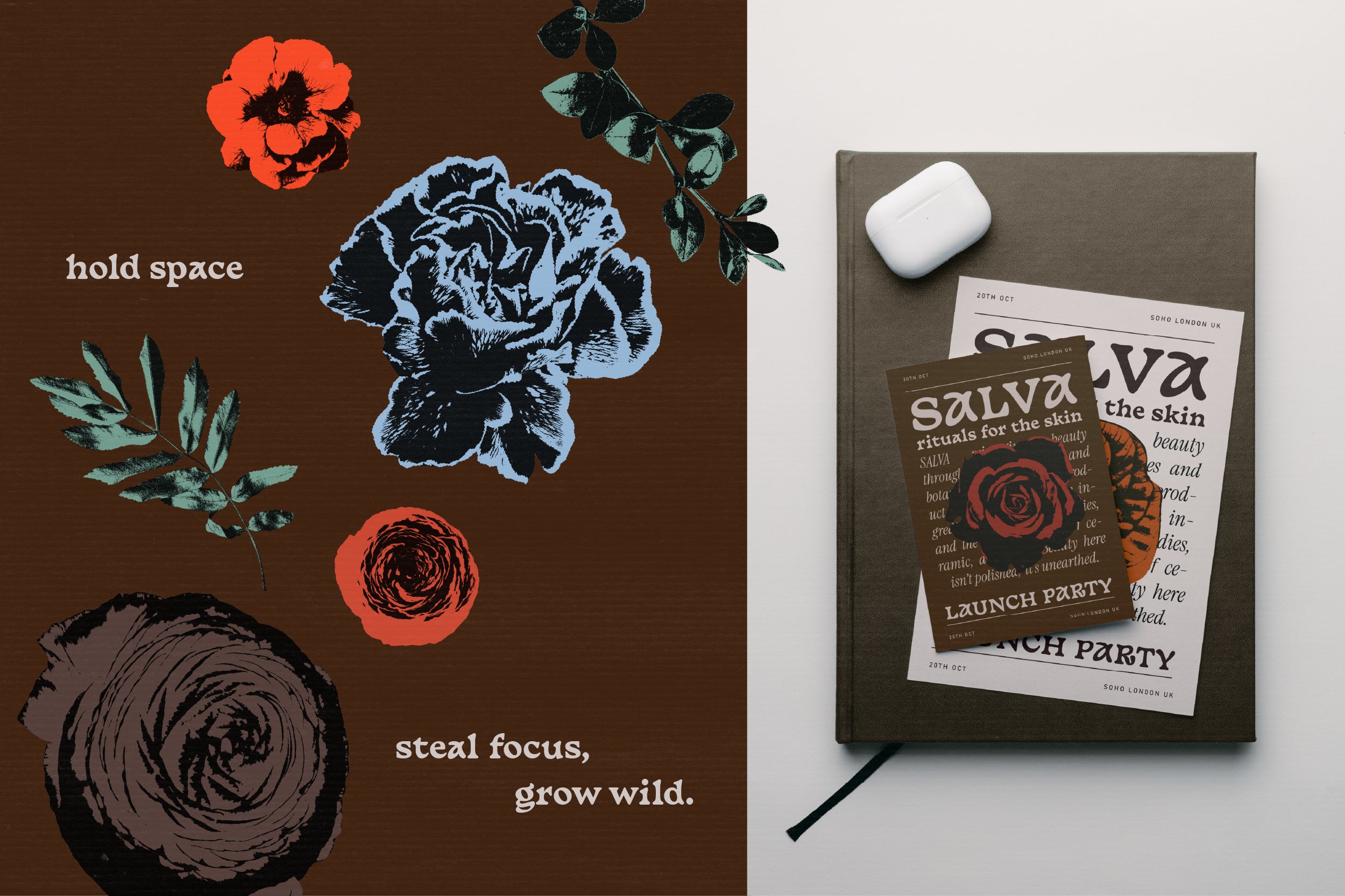 FERAL FLORA Collage Elements