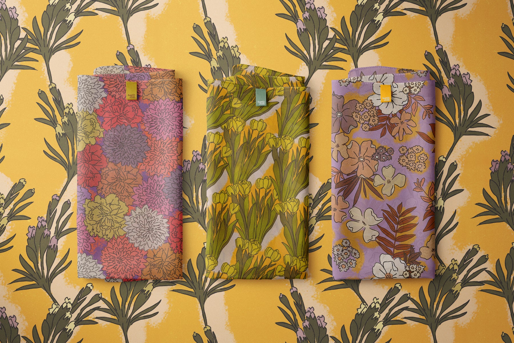 Floral Sketchbook Pattern Set