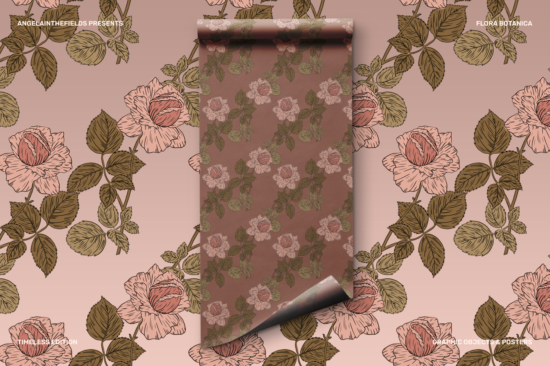 FLORA BOTANICA Vector Illustrations