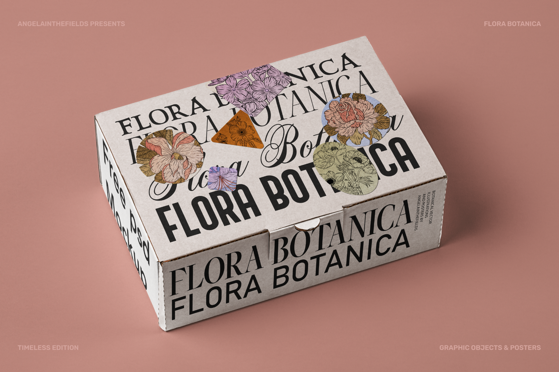 FLORA BOTANICA Vector Illustrations