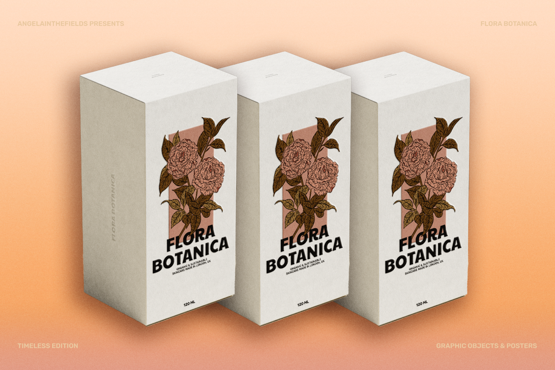 FLORA BOTANICA Vector Illustrations