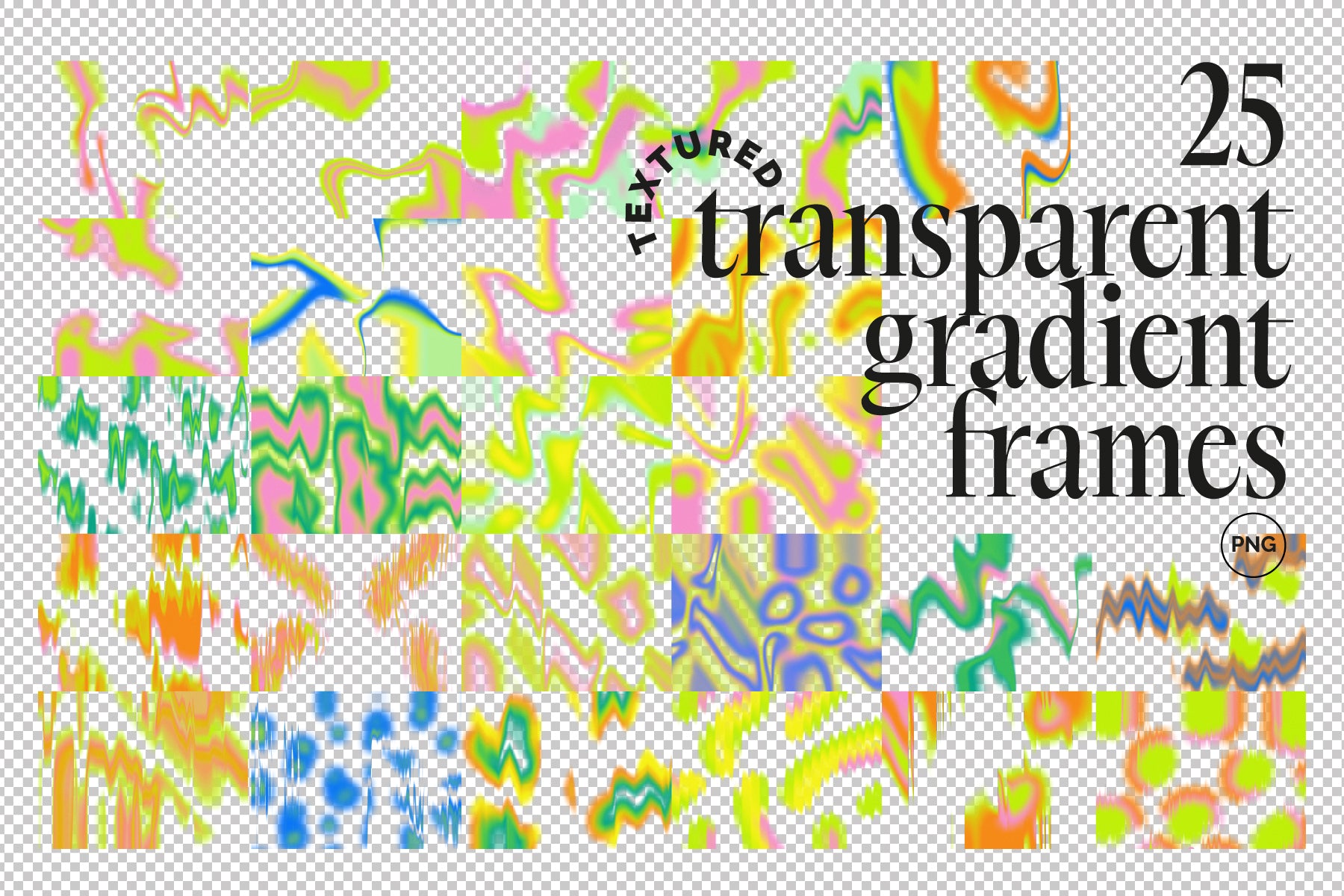90s Citrus Brunch Gradients