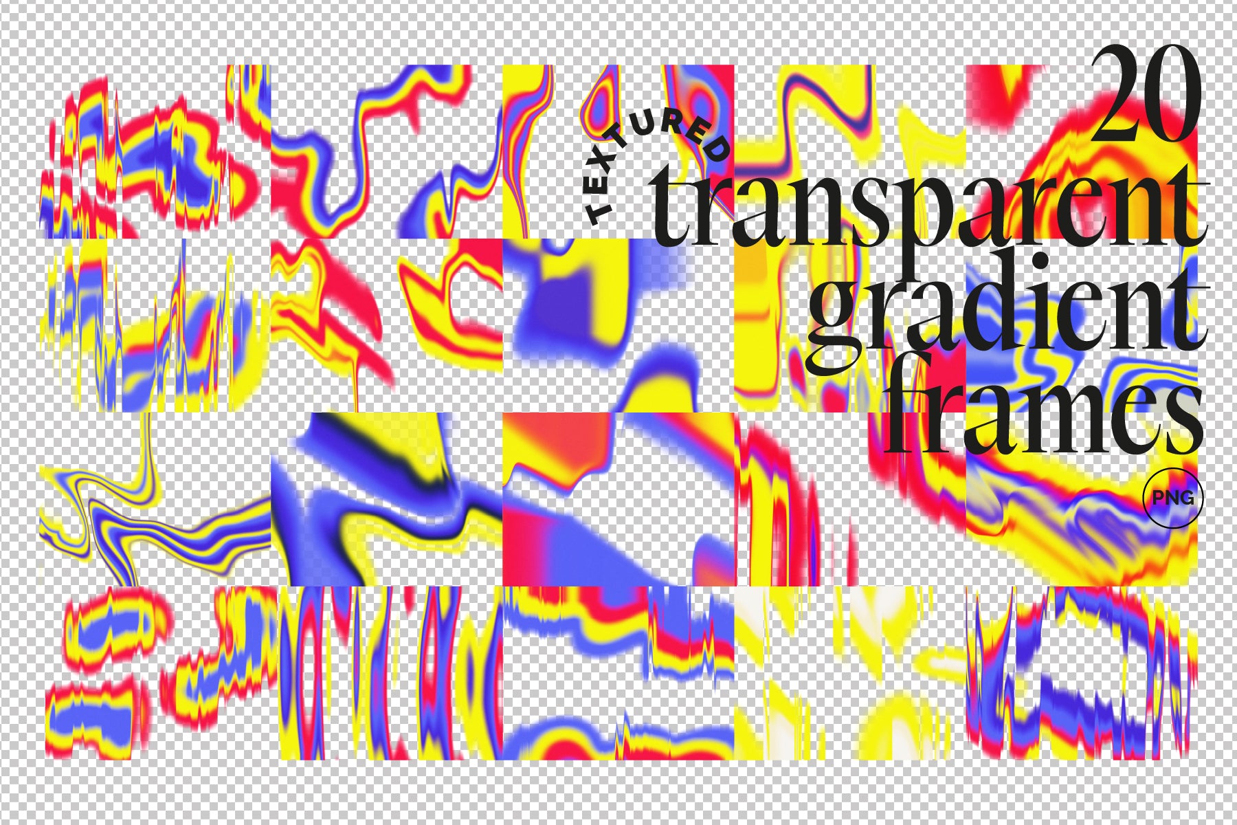 90s Midnight Rave Gradients