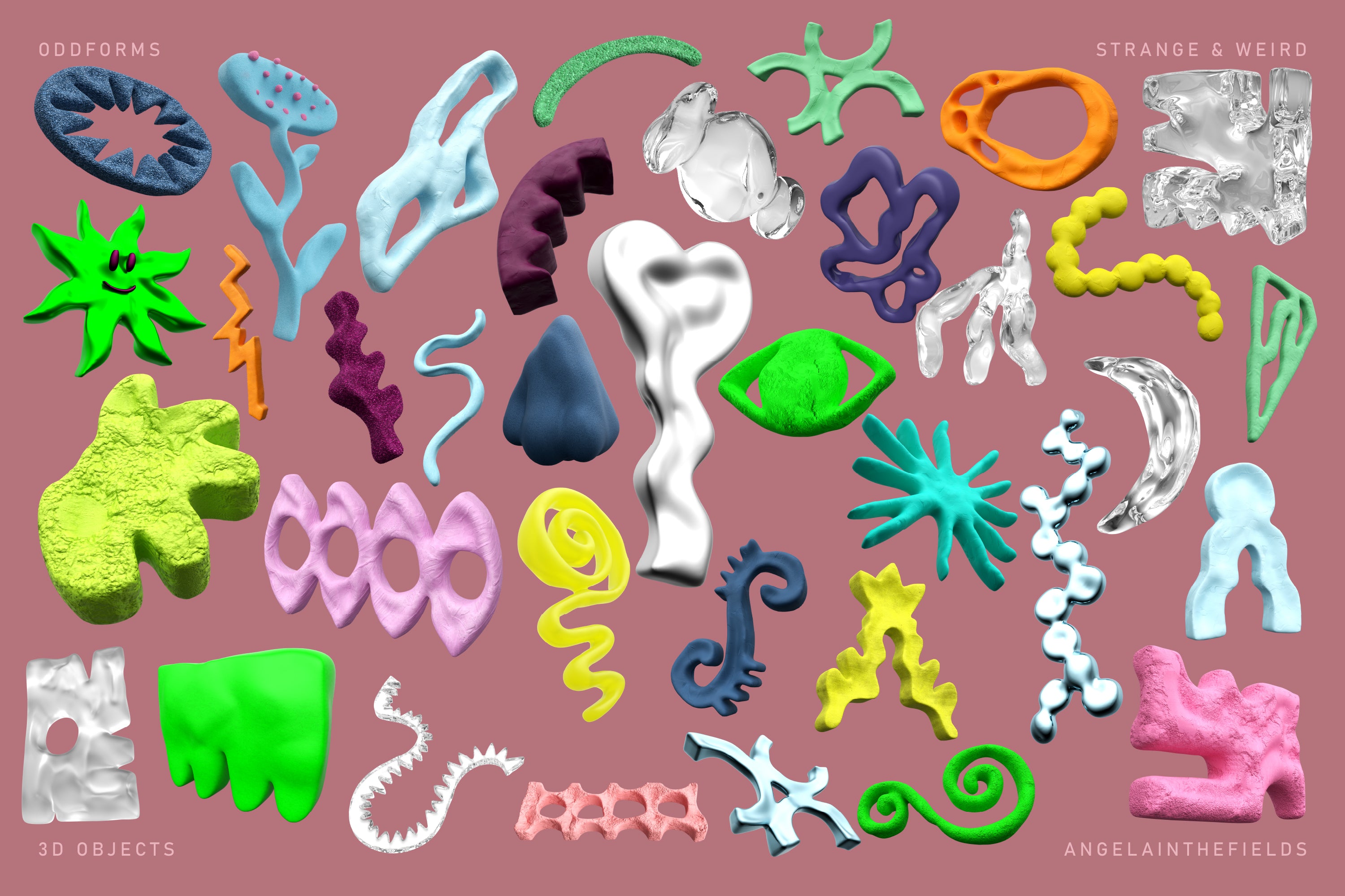 ODDFORM Claymation Objects