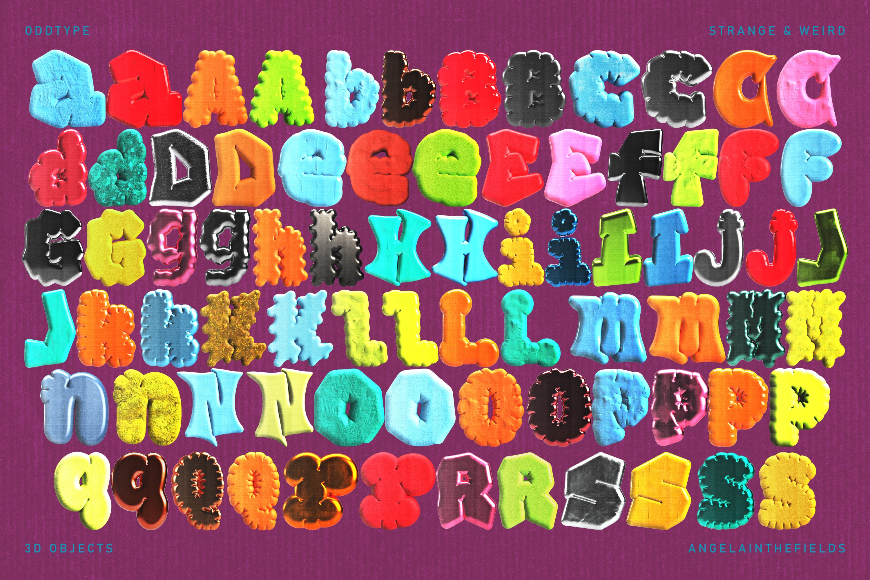 ODDTYPE Retro Letterforms