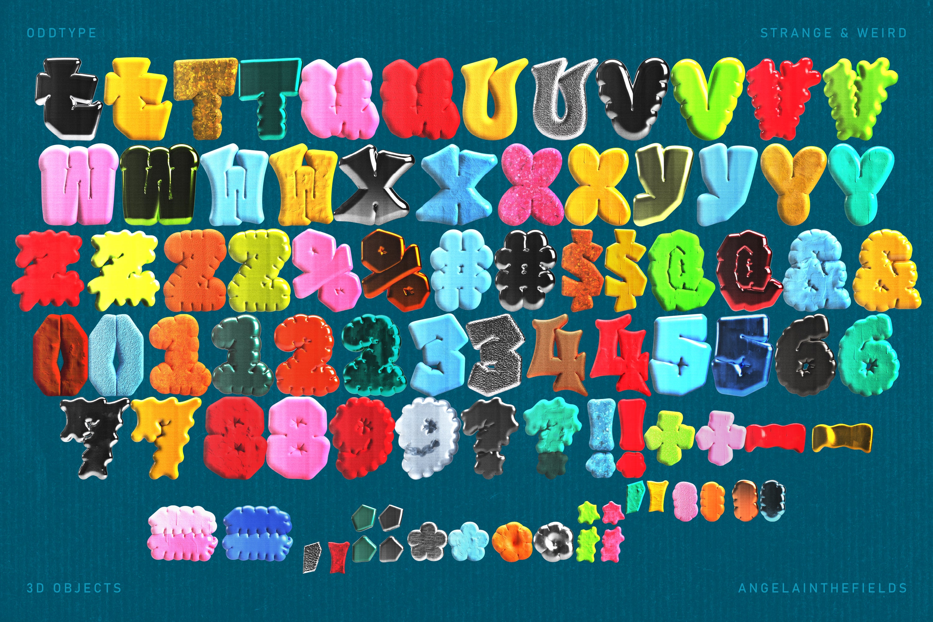 ODDTYPE Retro Letterforms