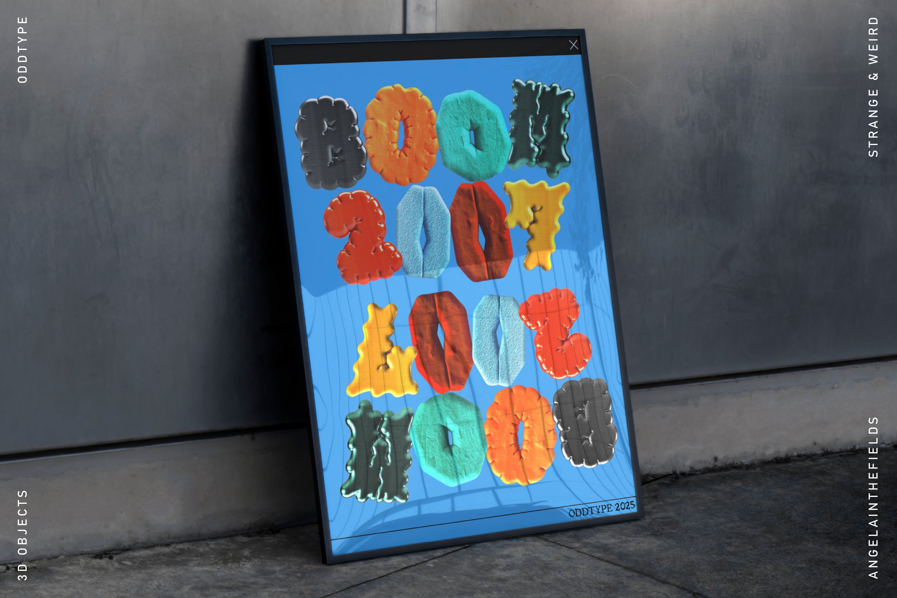 ODDTYPE Retro Letterforms