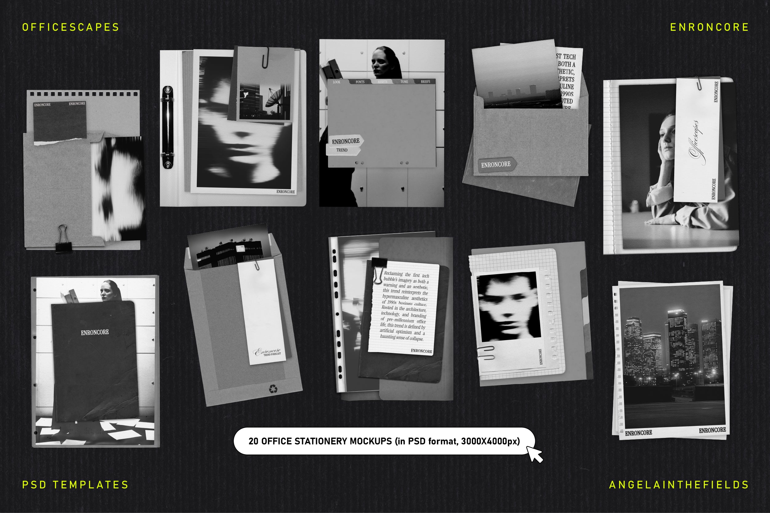 OFFICESCAPES PSD Mockups