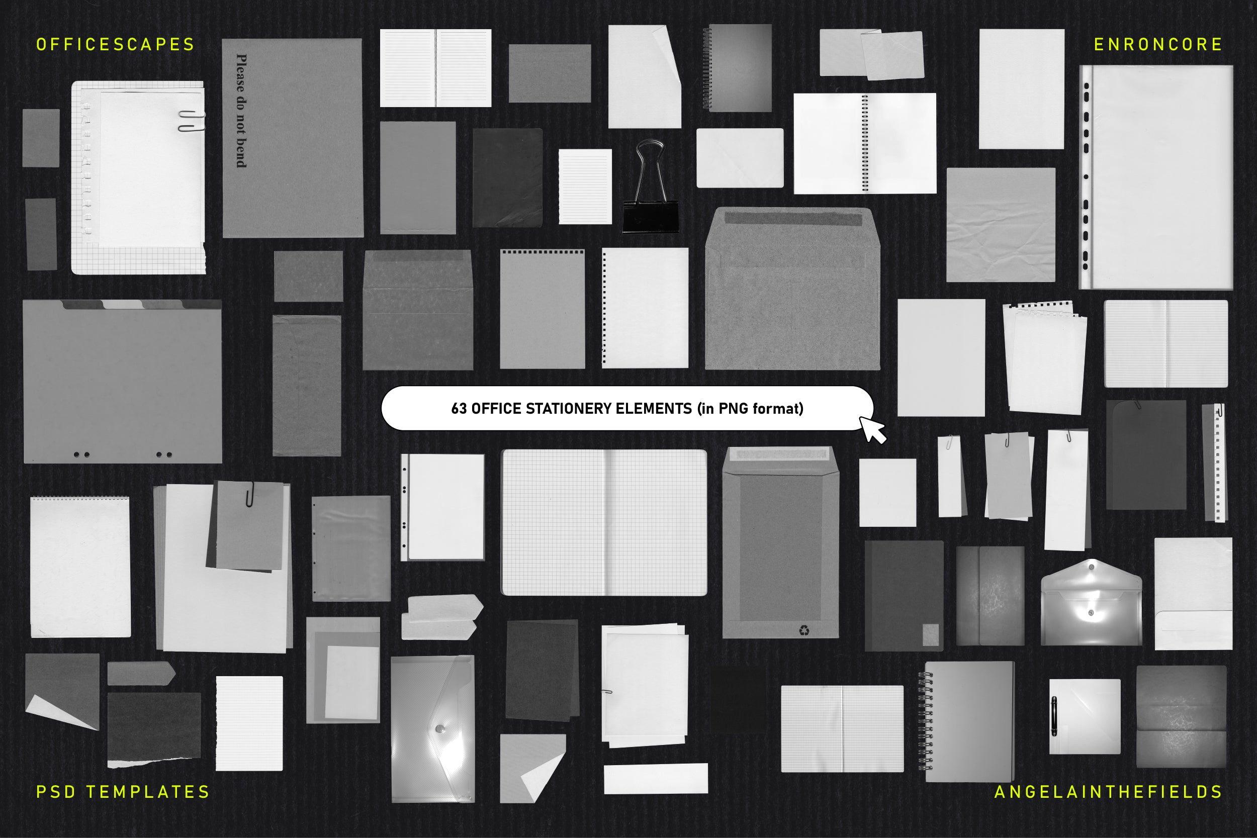 OFFICESCAPES PSD Mockups