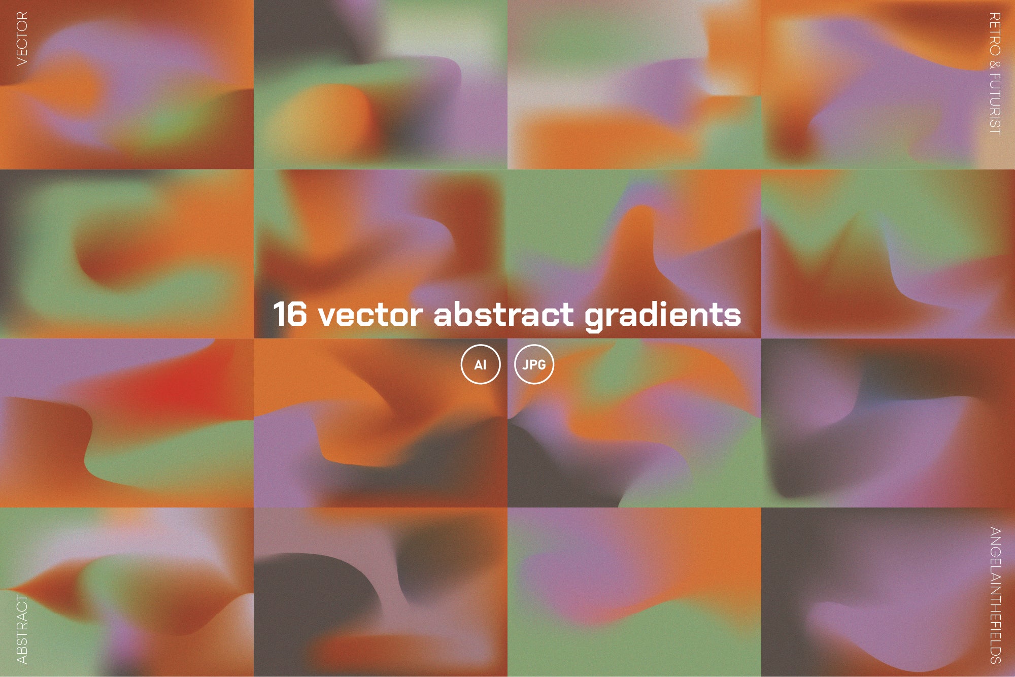Dark Moody Gradients + Graphics