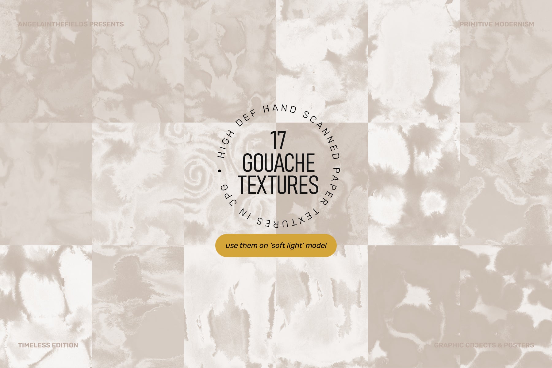 PRIMITIVE MODERNISM Vector Clipart