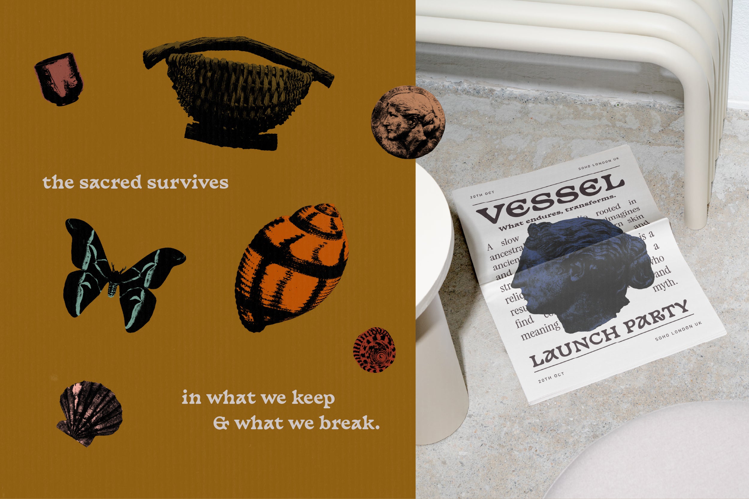 SACRED ARCHIVE Collage Elements