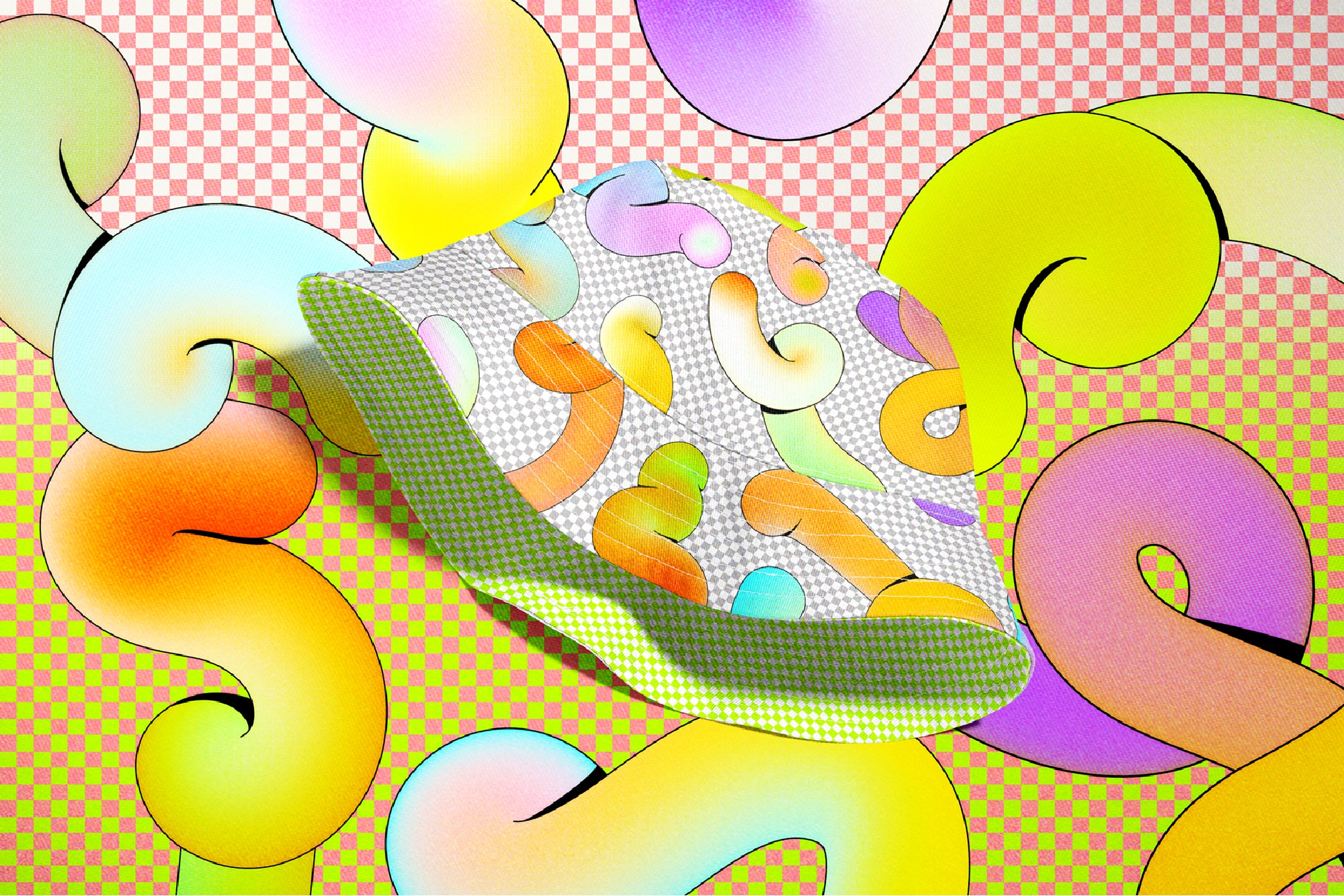 Postmodern Squiggle Vector Clipart