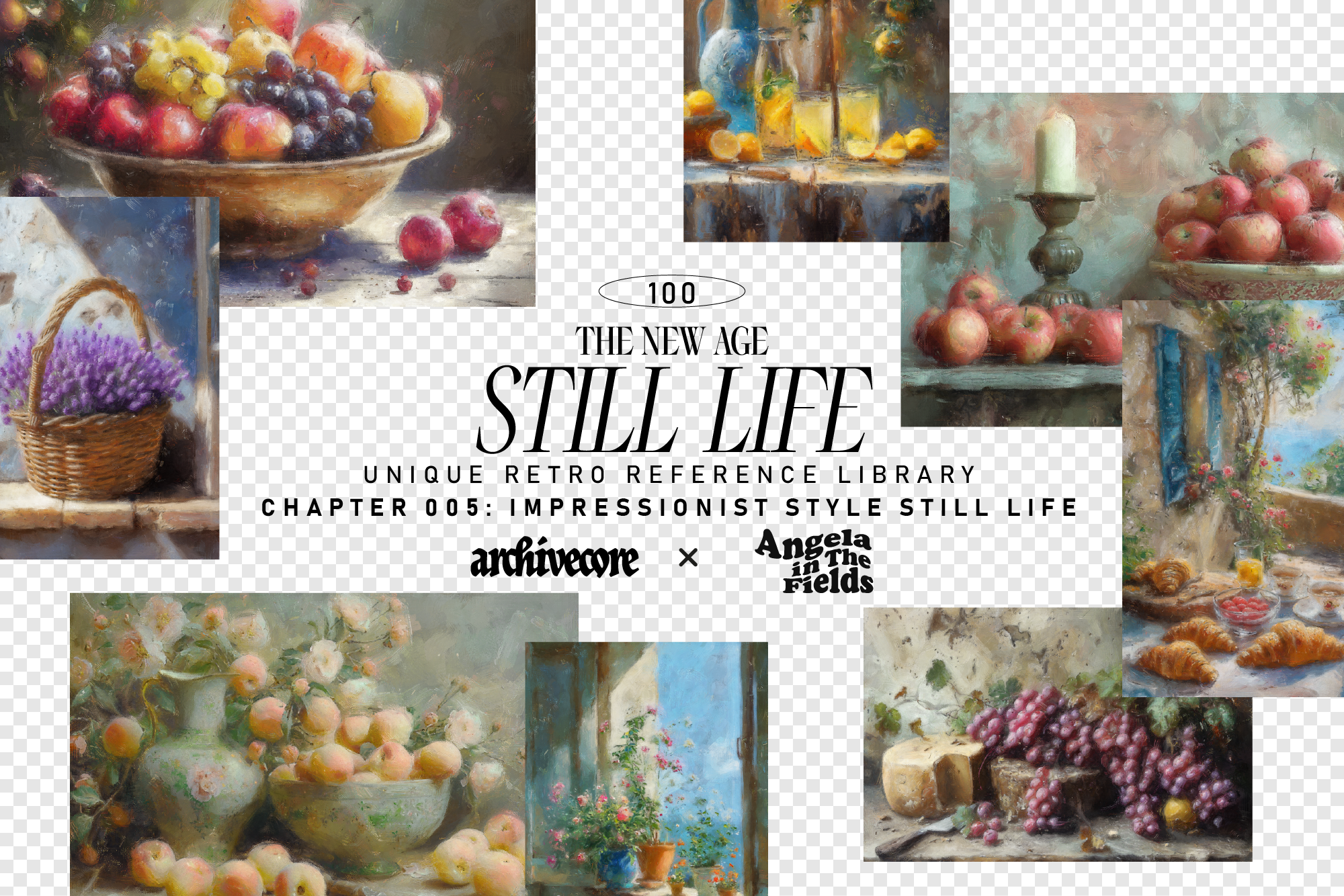 IMPRESSIONIST Still Life Backgrounds