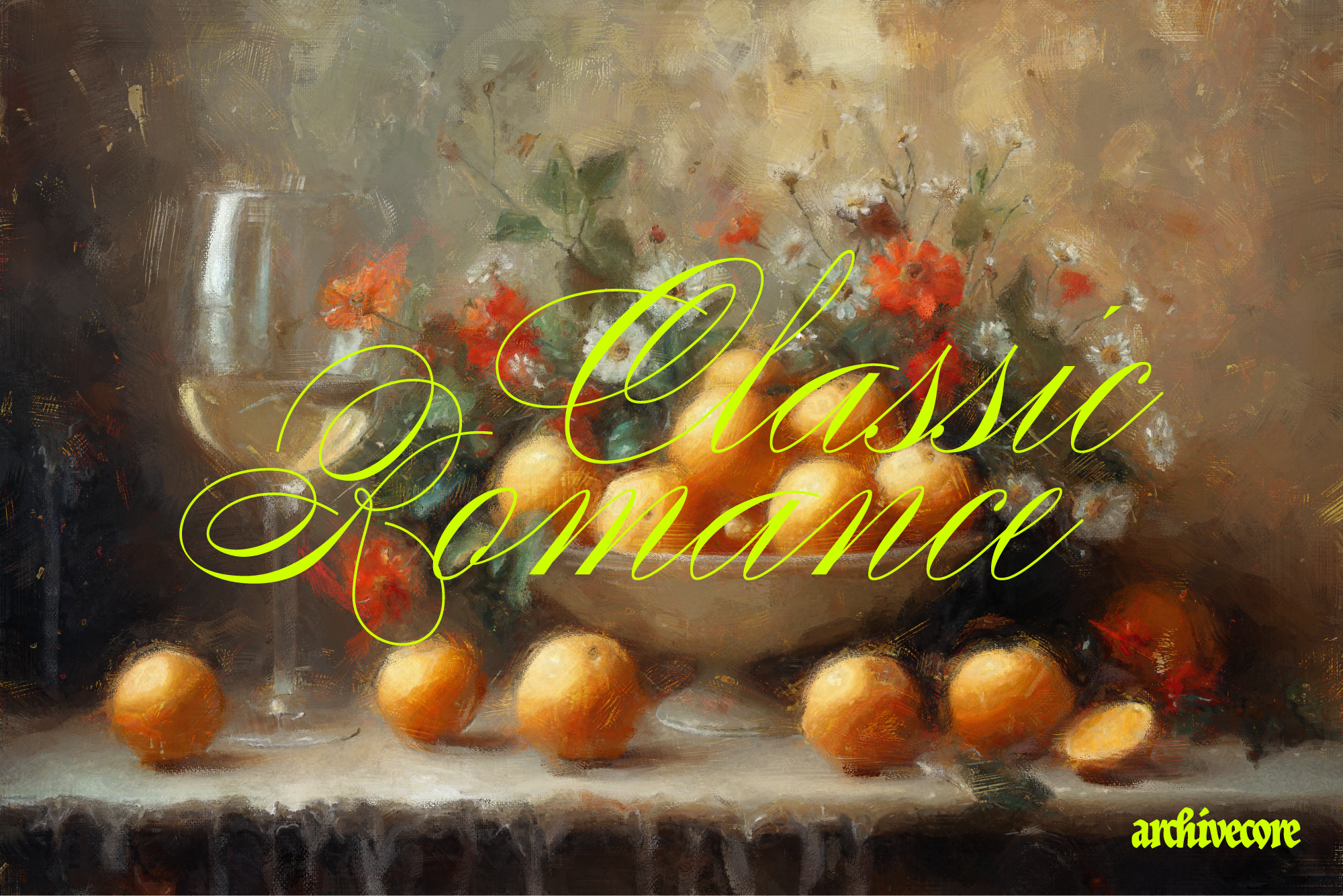 IMPRESSIONIST Still Life Backgrounds