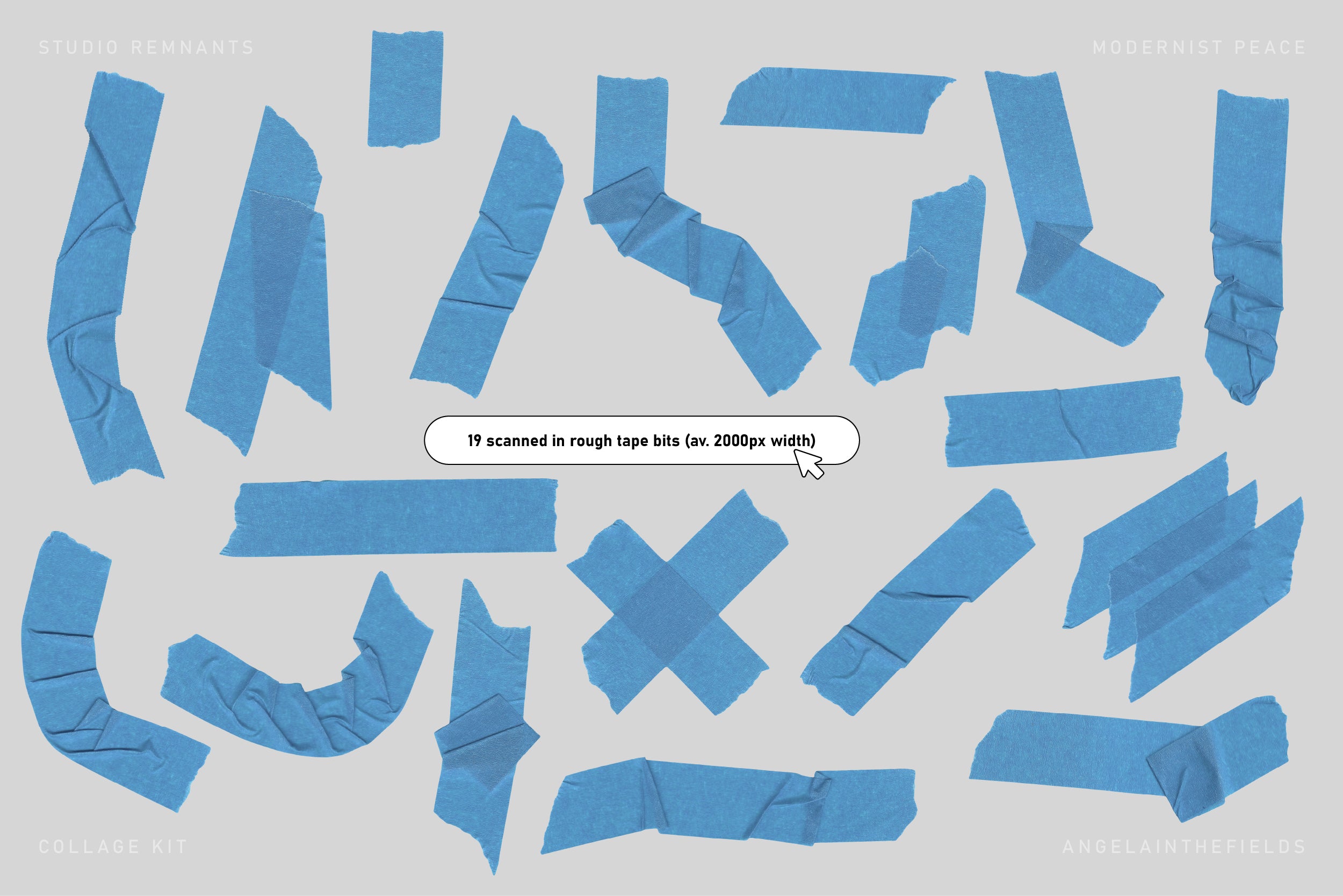 STUDIO REMNANTS Collage Kit