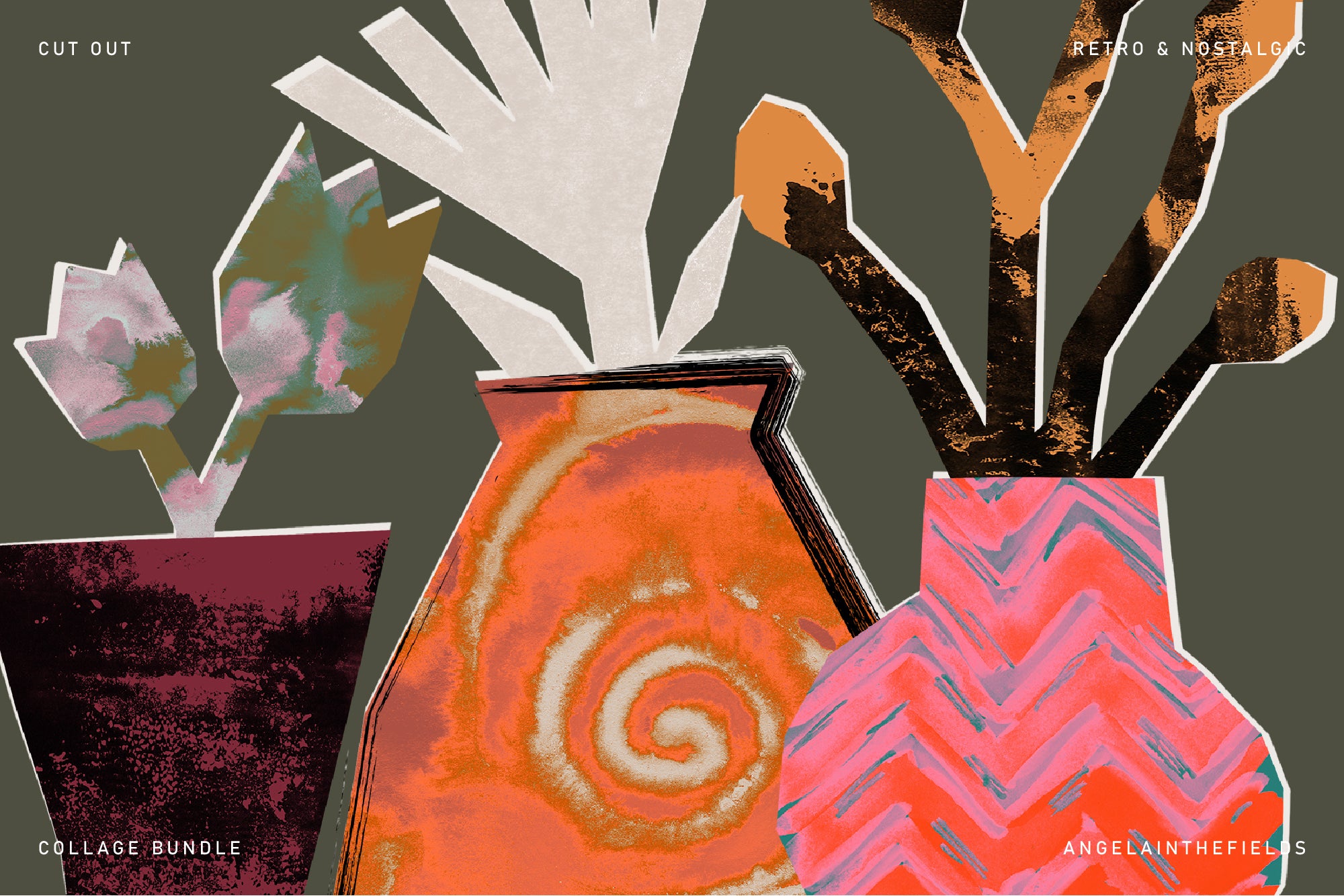 Art Collage Bundle 300+