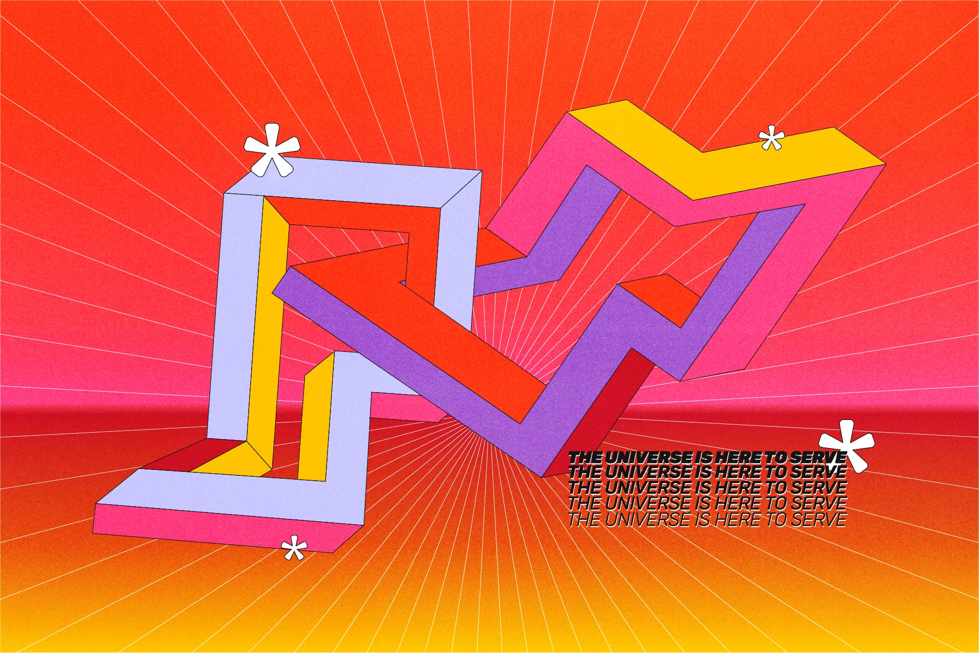 SuperSpectiva Retro Geo Clipart