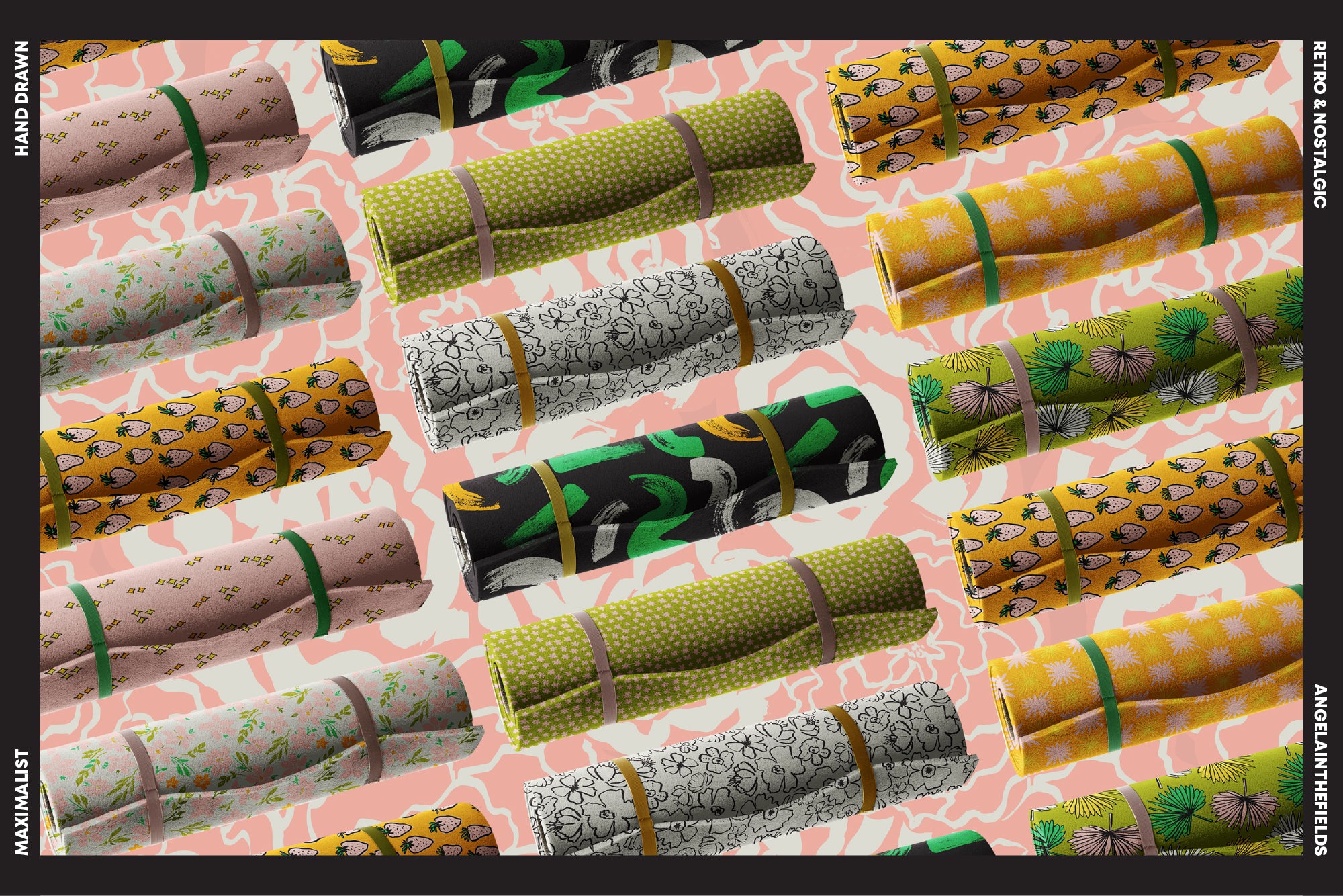 Spring Wellness Patterns + Elements