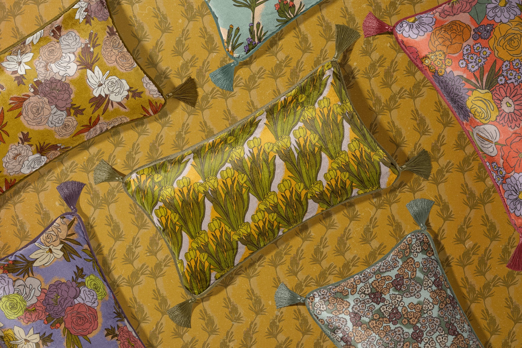 Floral Sketchbook Pattern Set