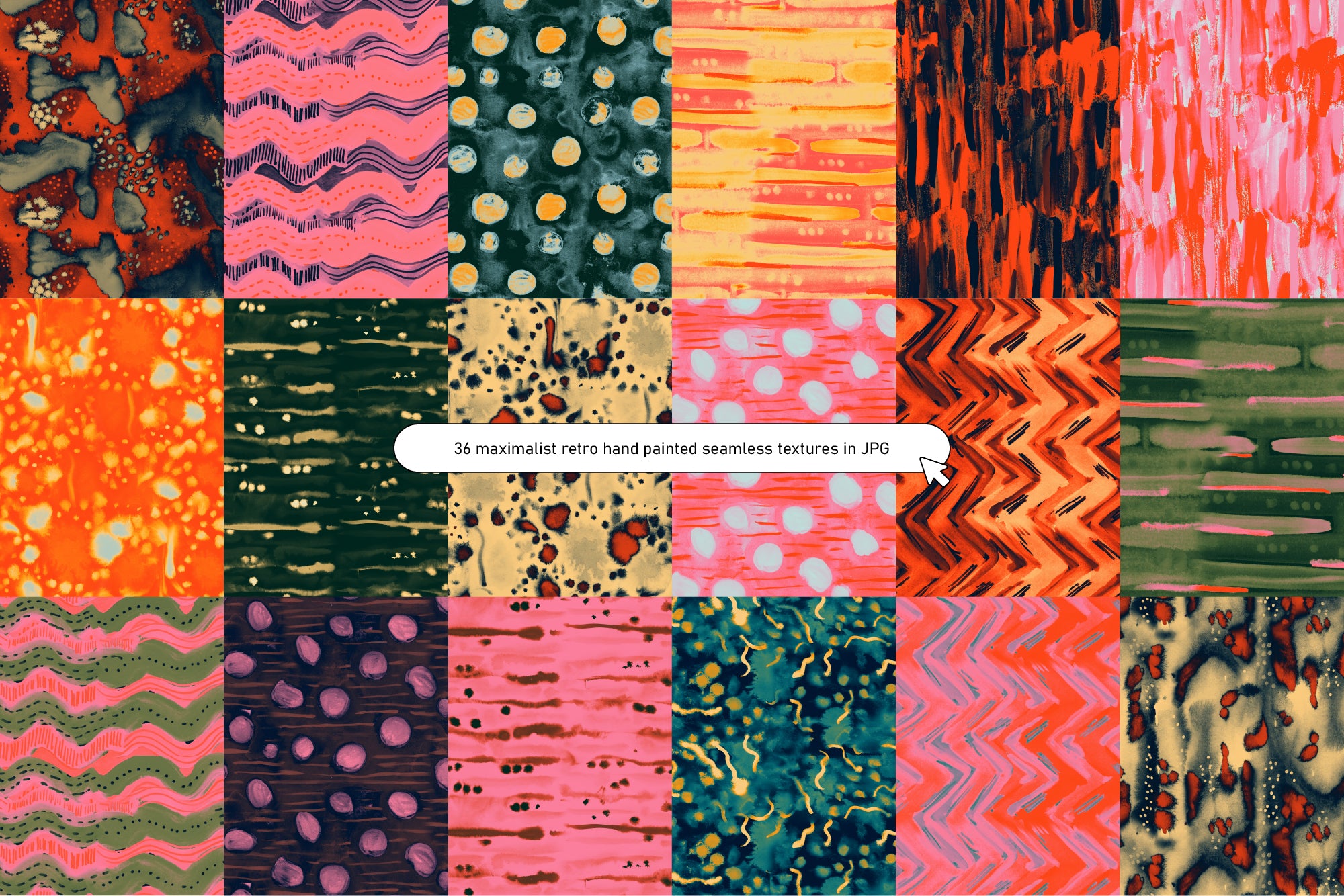 Ink Abstract Seamless Textures