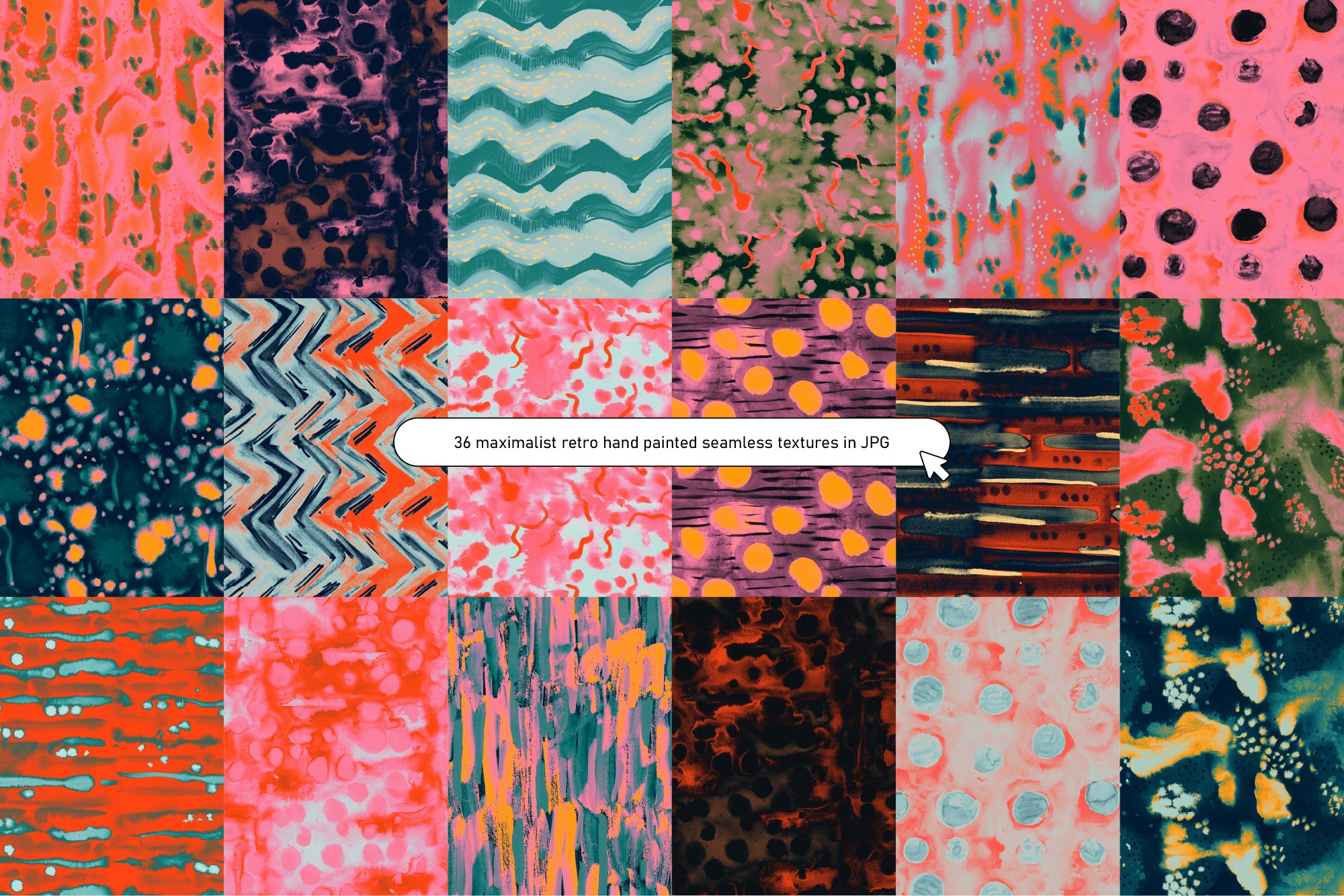 Ink Abstract Seamless Textures