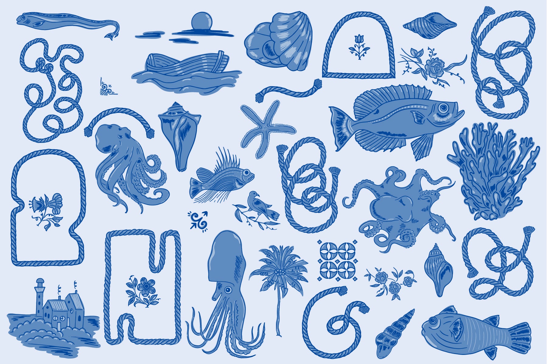 200+ Coastal Dream Vector Clipart