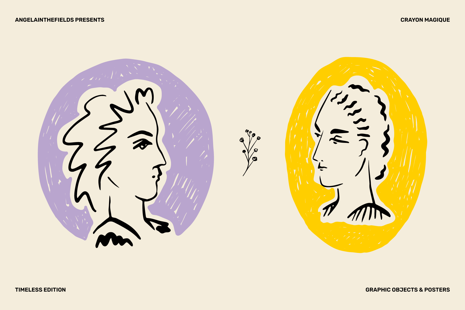200+ Retro Modern Doodle Art