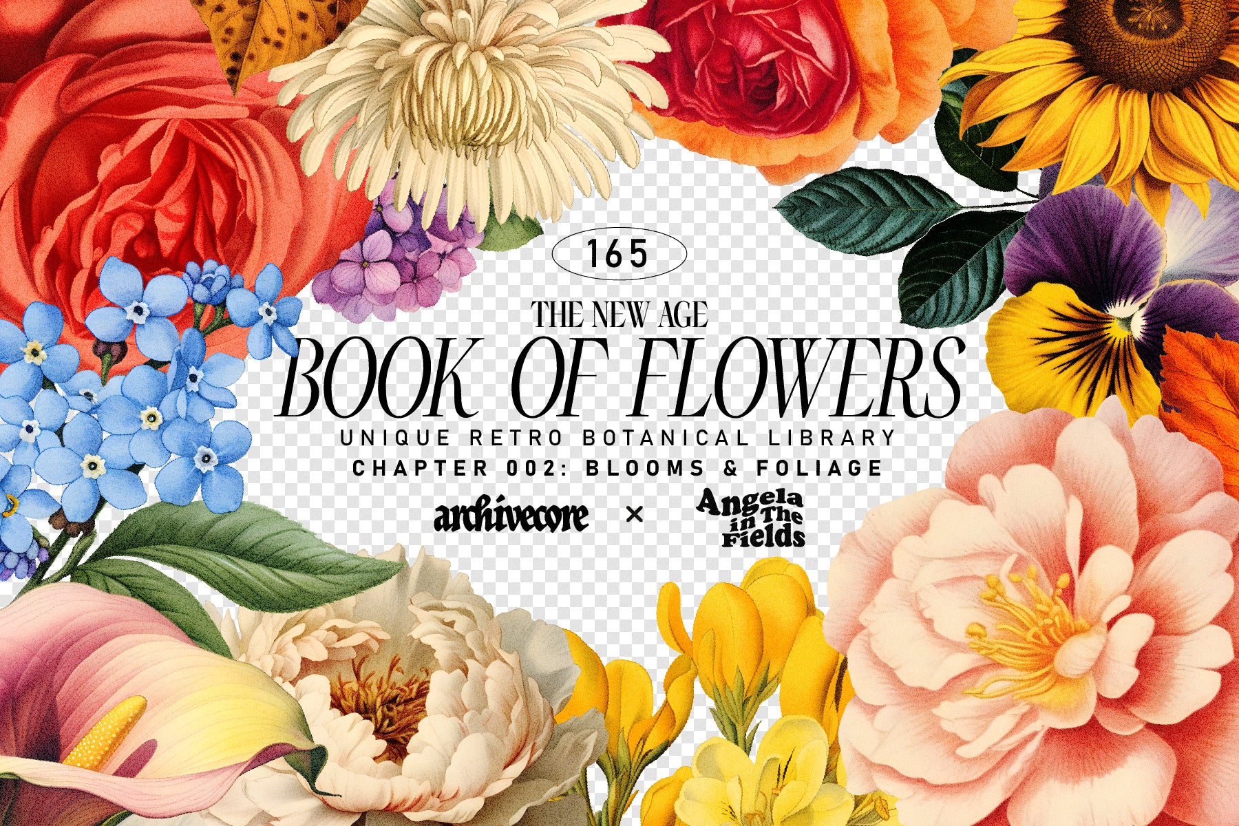 BOOK OF FLOWERS 2 Clipart