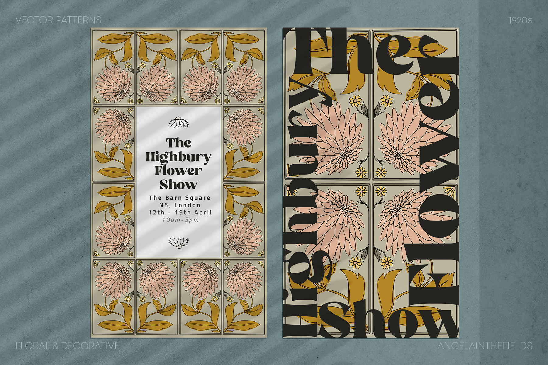 ArtDeco Floral Patterns