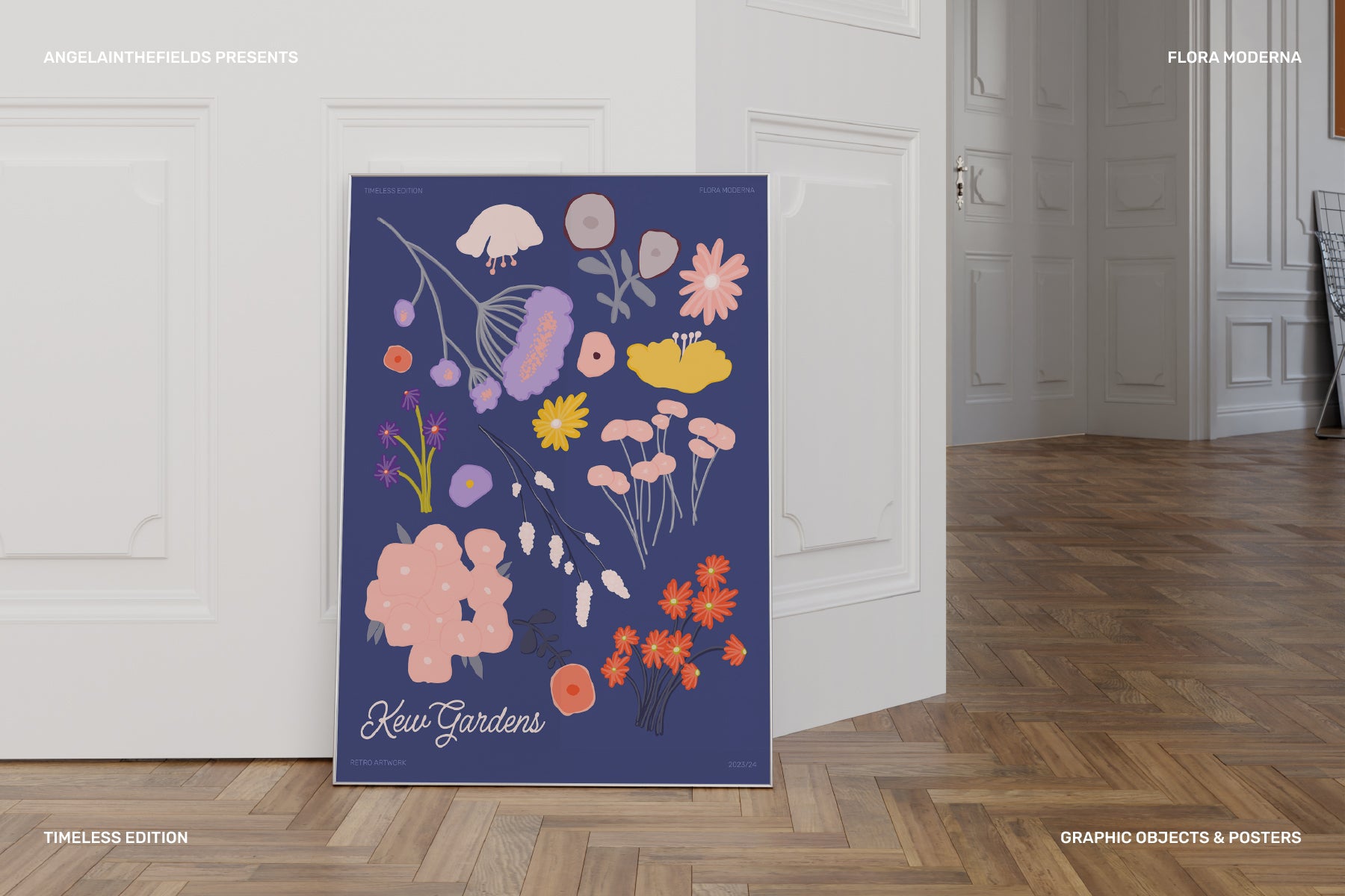 300+ Flora Moderna Vector Clipart
